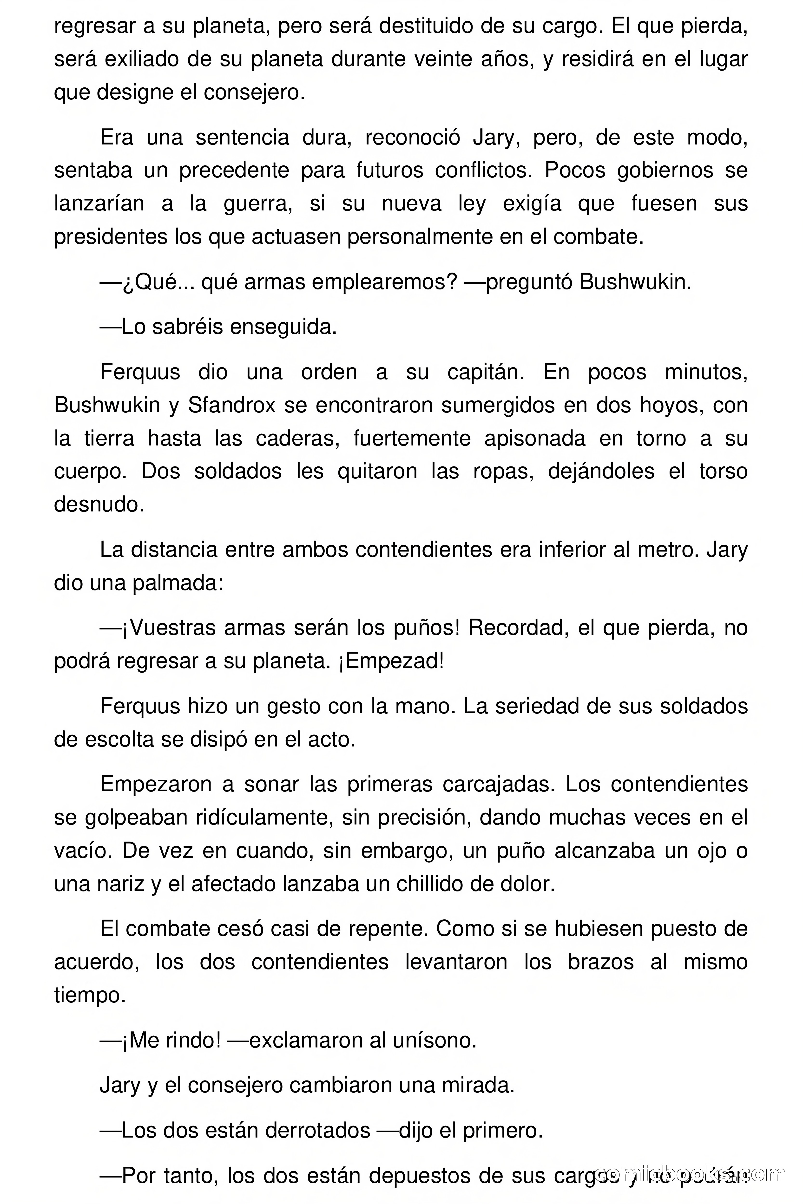 Una guerra en el siglo XXX — page 92 of 94