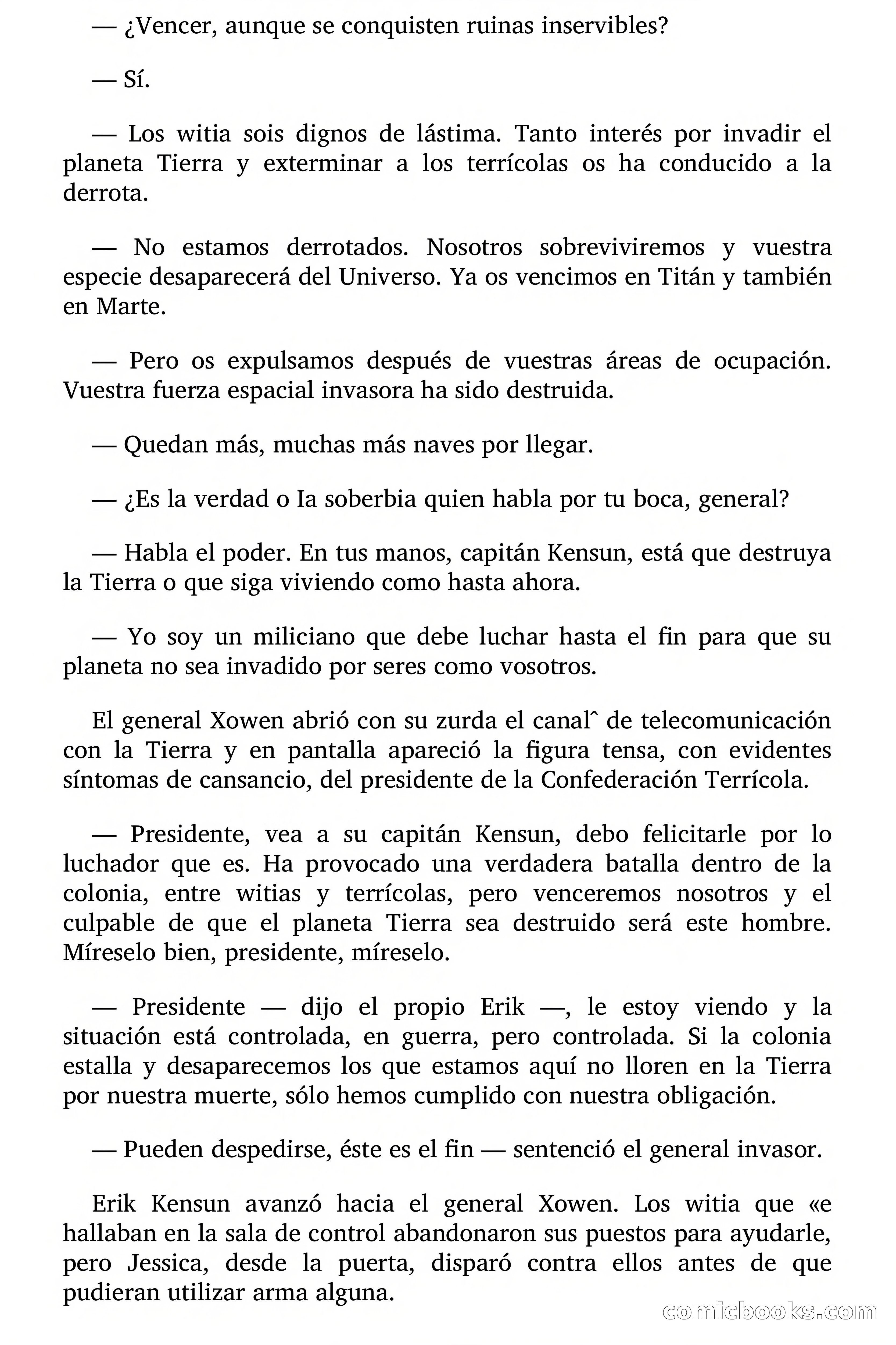 Meteoritos invasores — page 88 of 91
