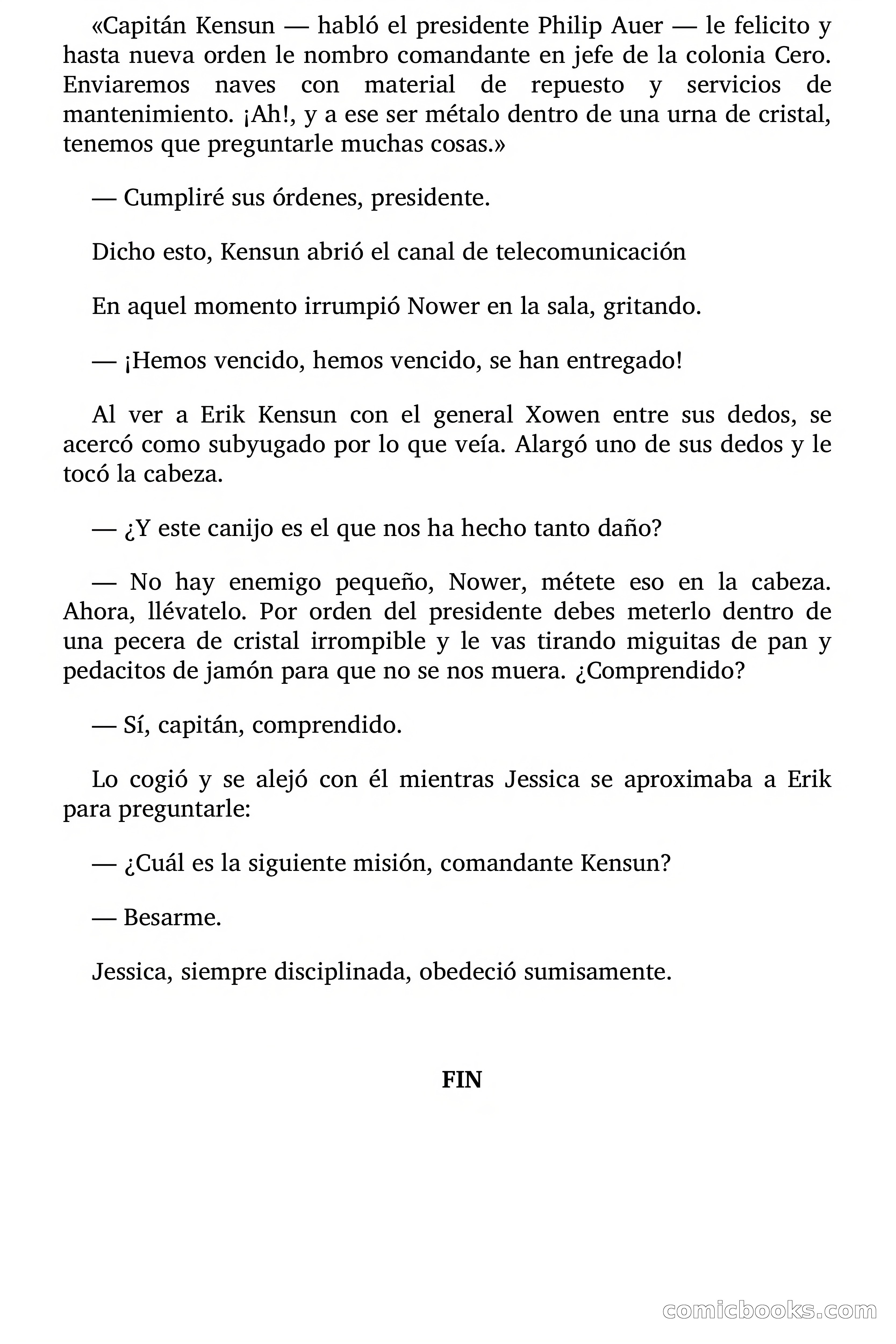 Meteoritos invasores — page 91 of 91