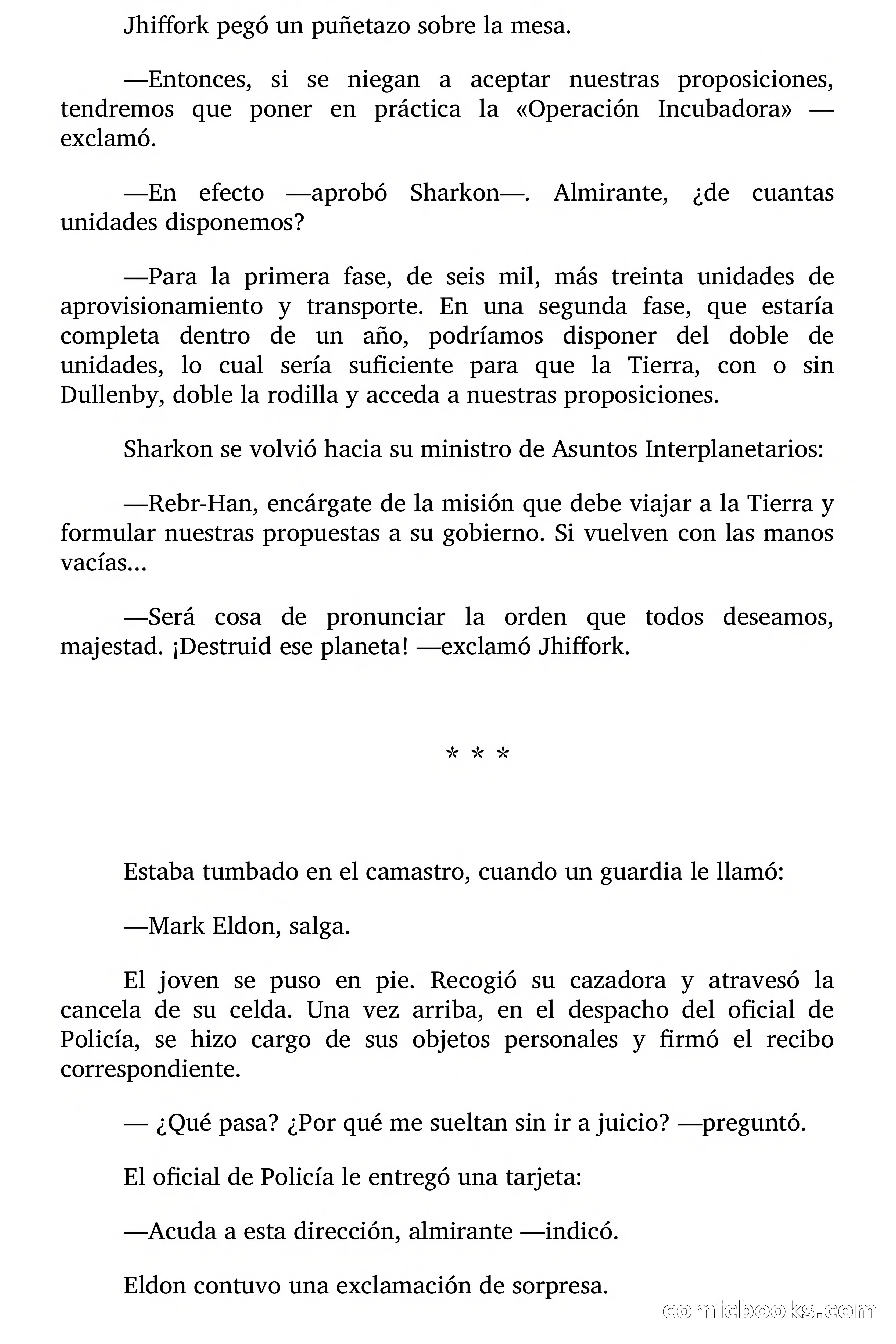 ¡Destruid ese planeta! (Destroy That Planet!) — page 36 of 105