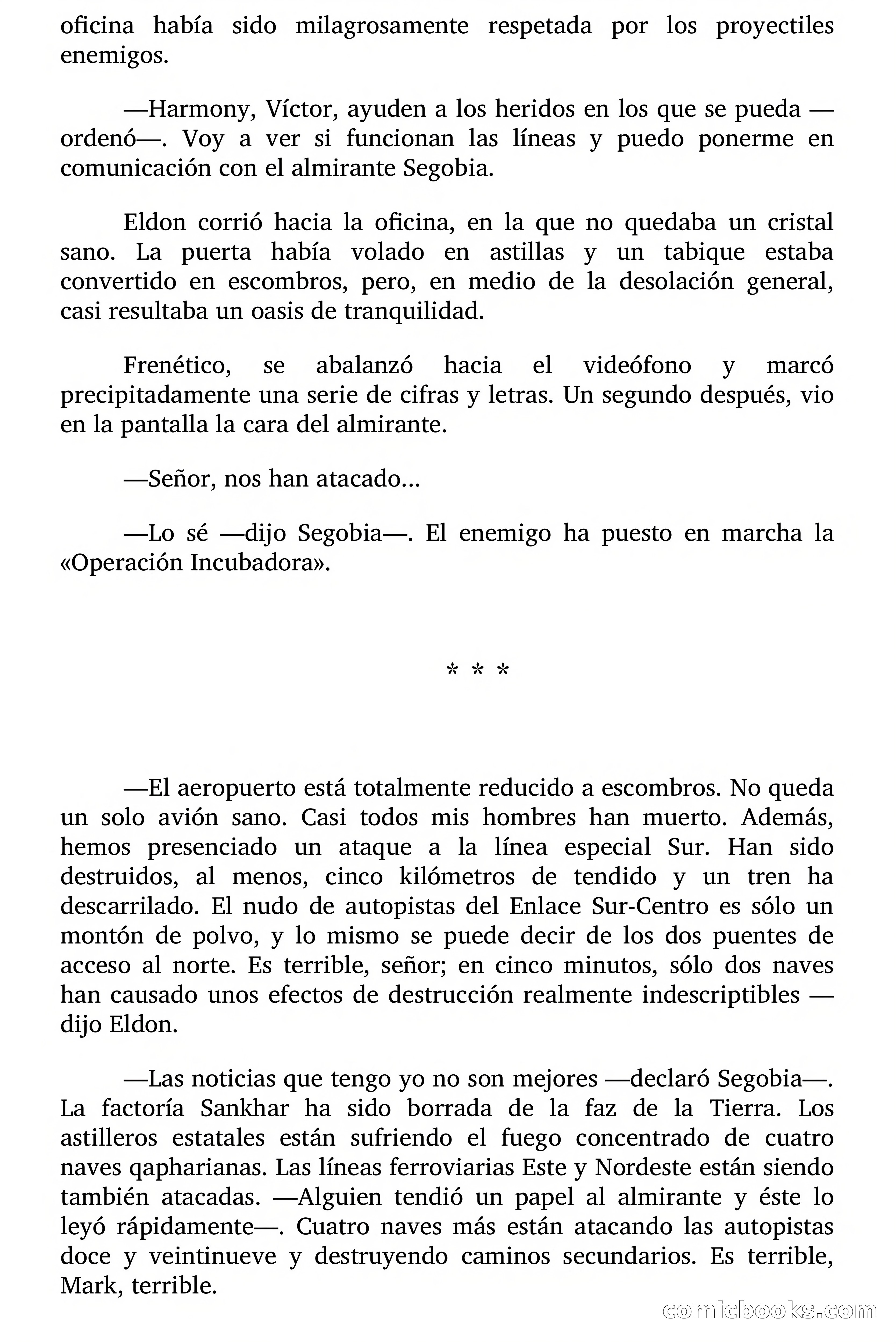 ¡Destruid ese planeta! (Destroy That Planet!) — page 61 of 105
