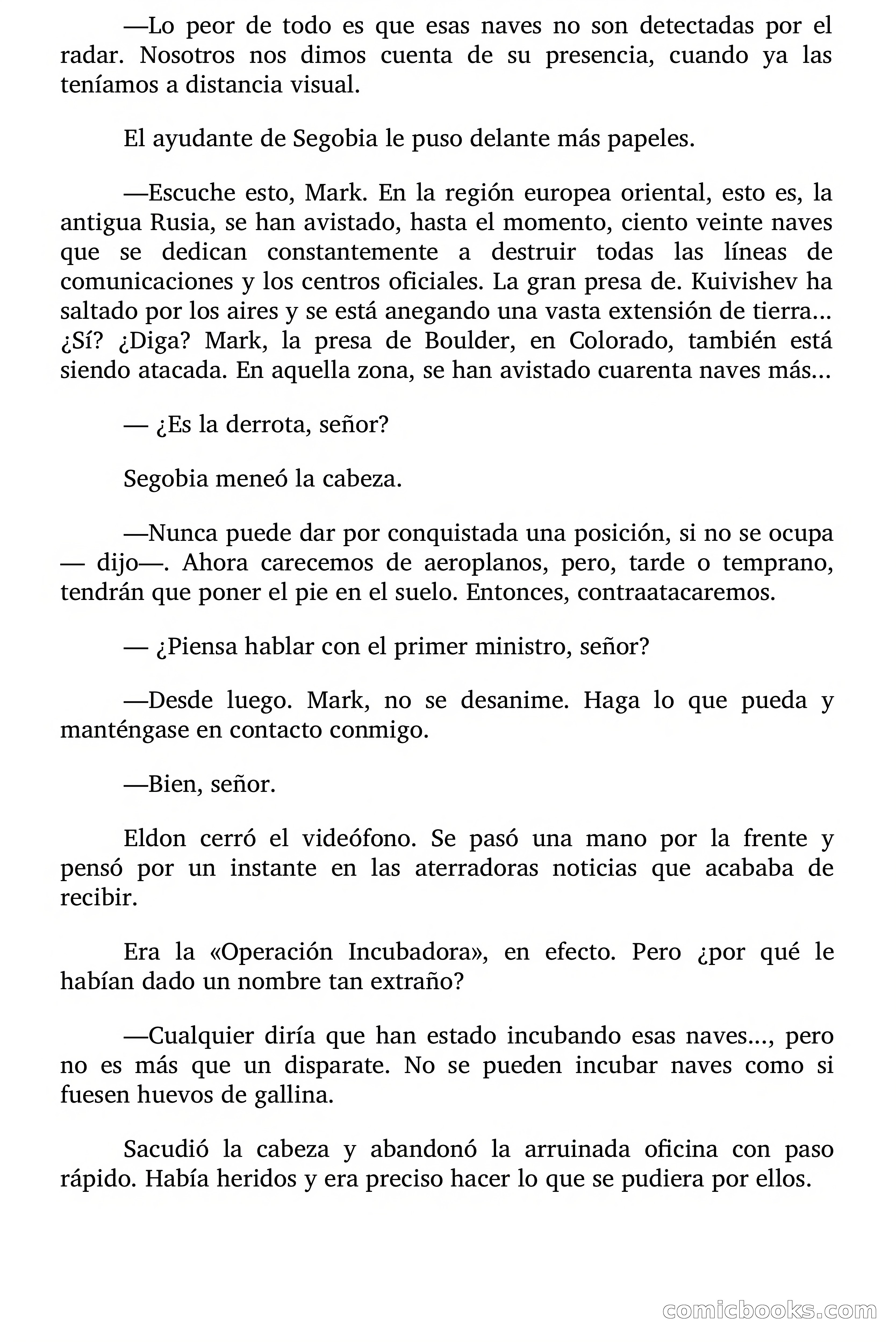 ¡Destruid ese planeta! (Destroy That Planet!) — page 62 of 105
