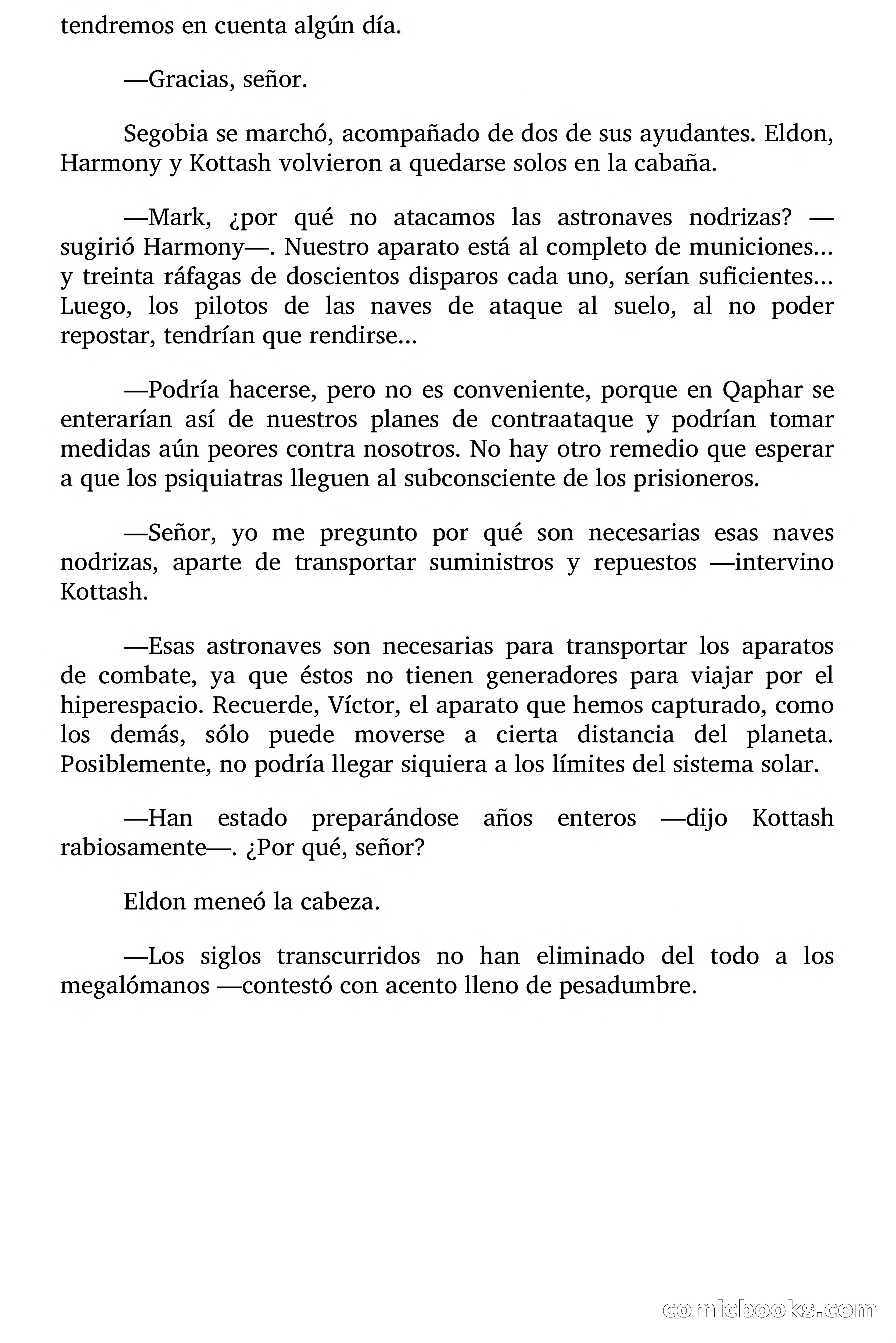 ¡Destruid ese planeta! (Destroy That Planet!) — page 89 of 105