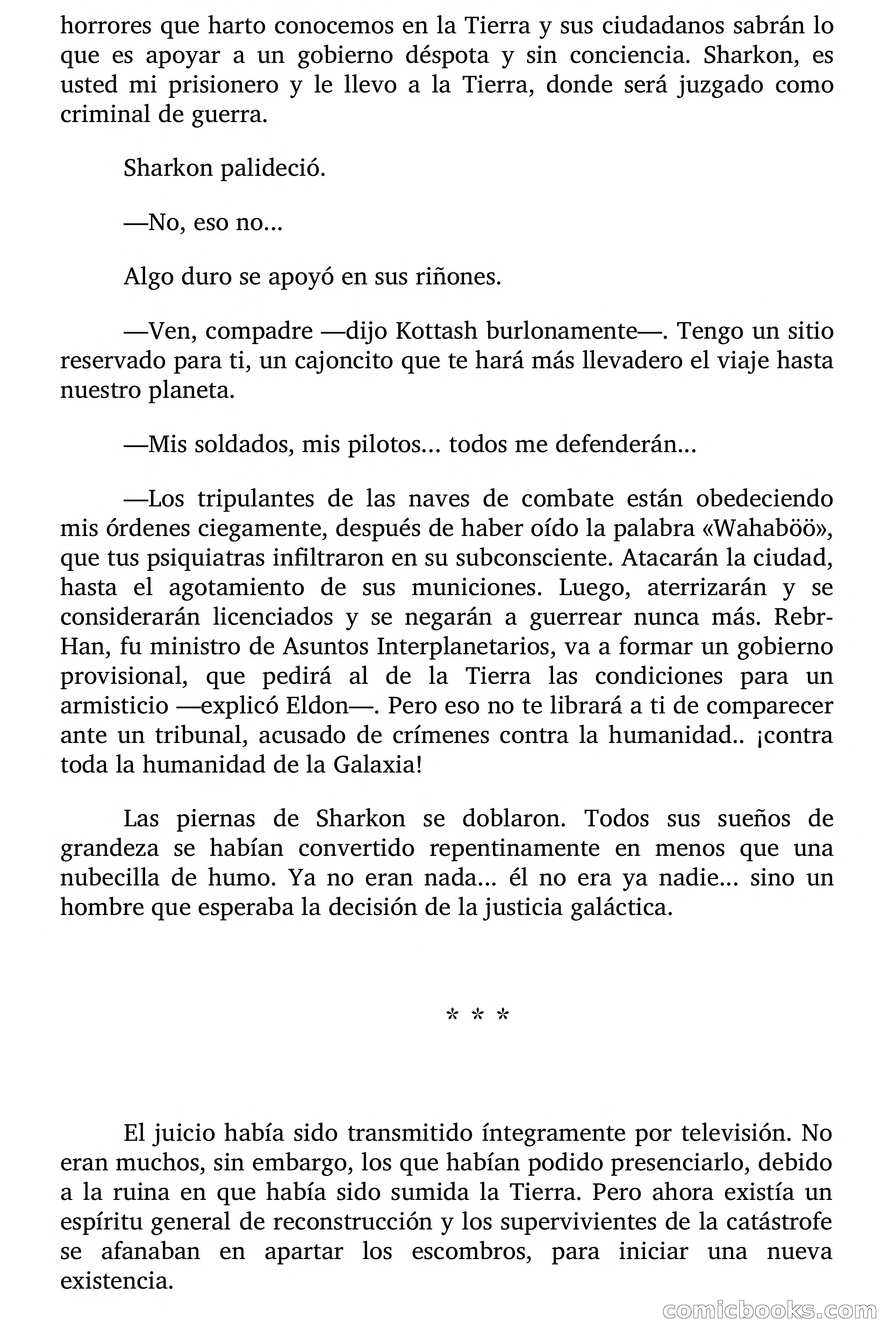 ¡Destruid ese planeta! (Destroy That Planet!) — page 101 of 105