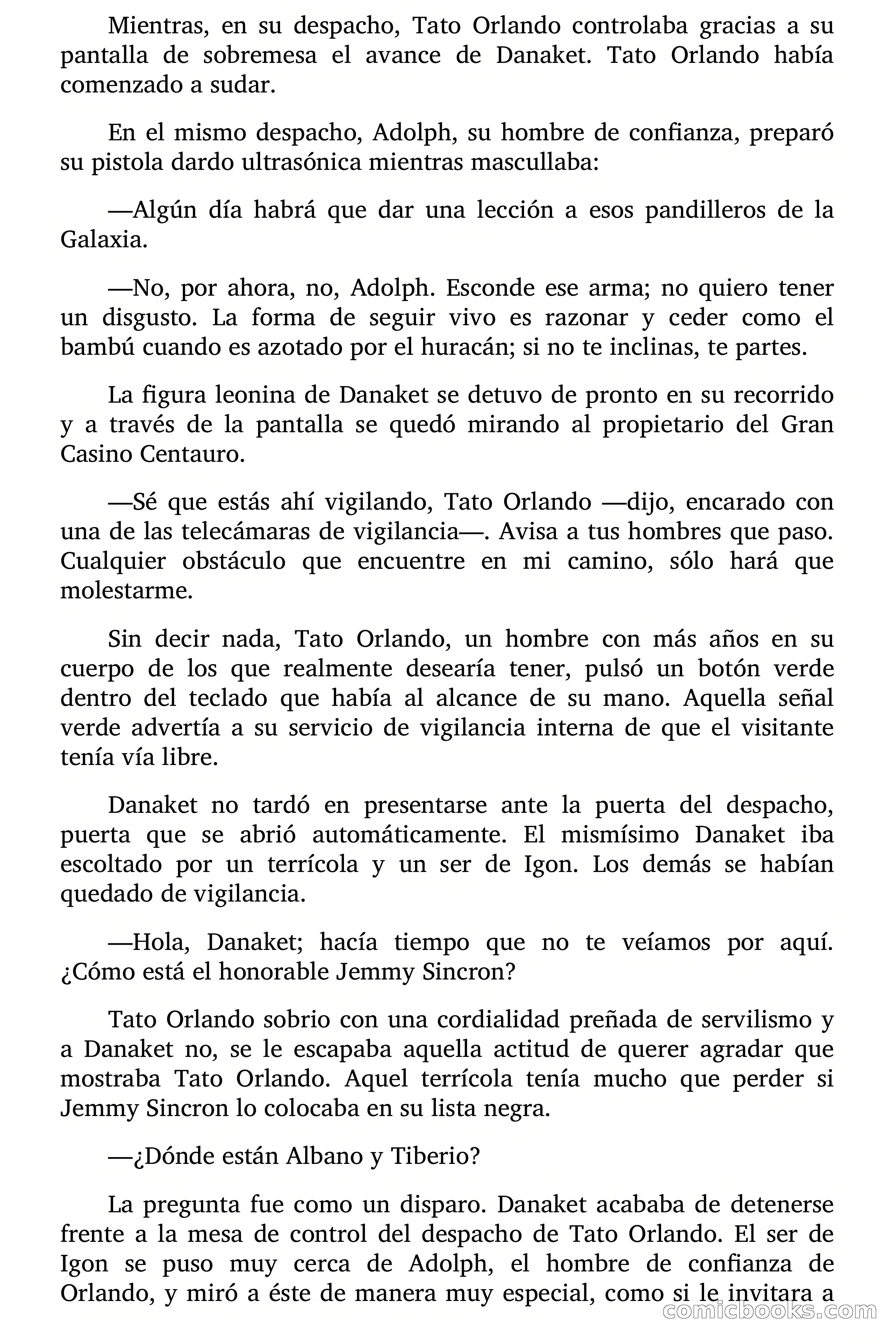 El gangster de la galaxia — page 10 of 92