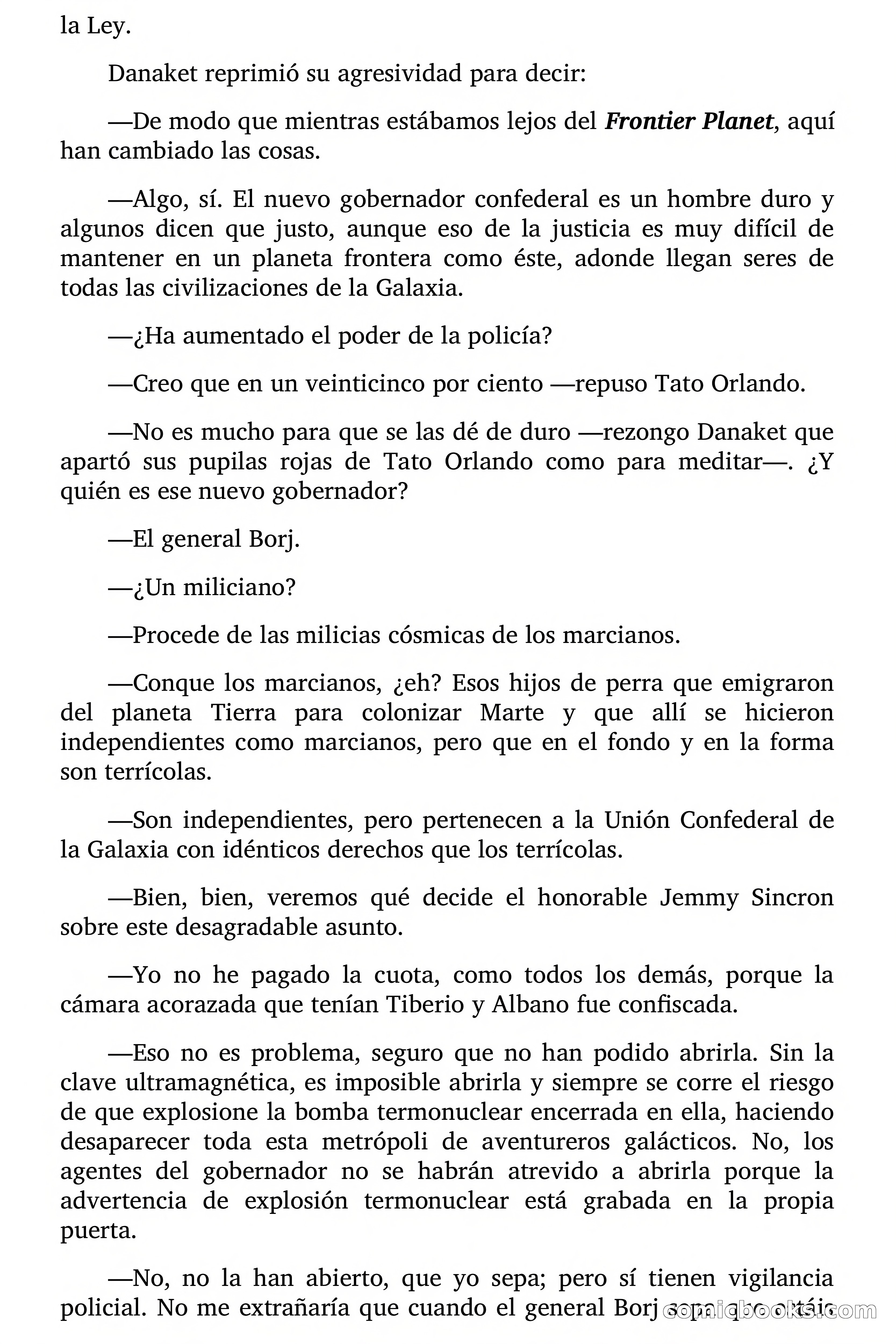 El gangster de la galaxia — page 12 of 92