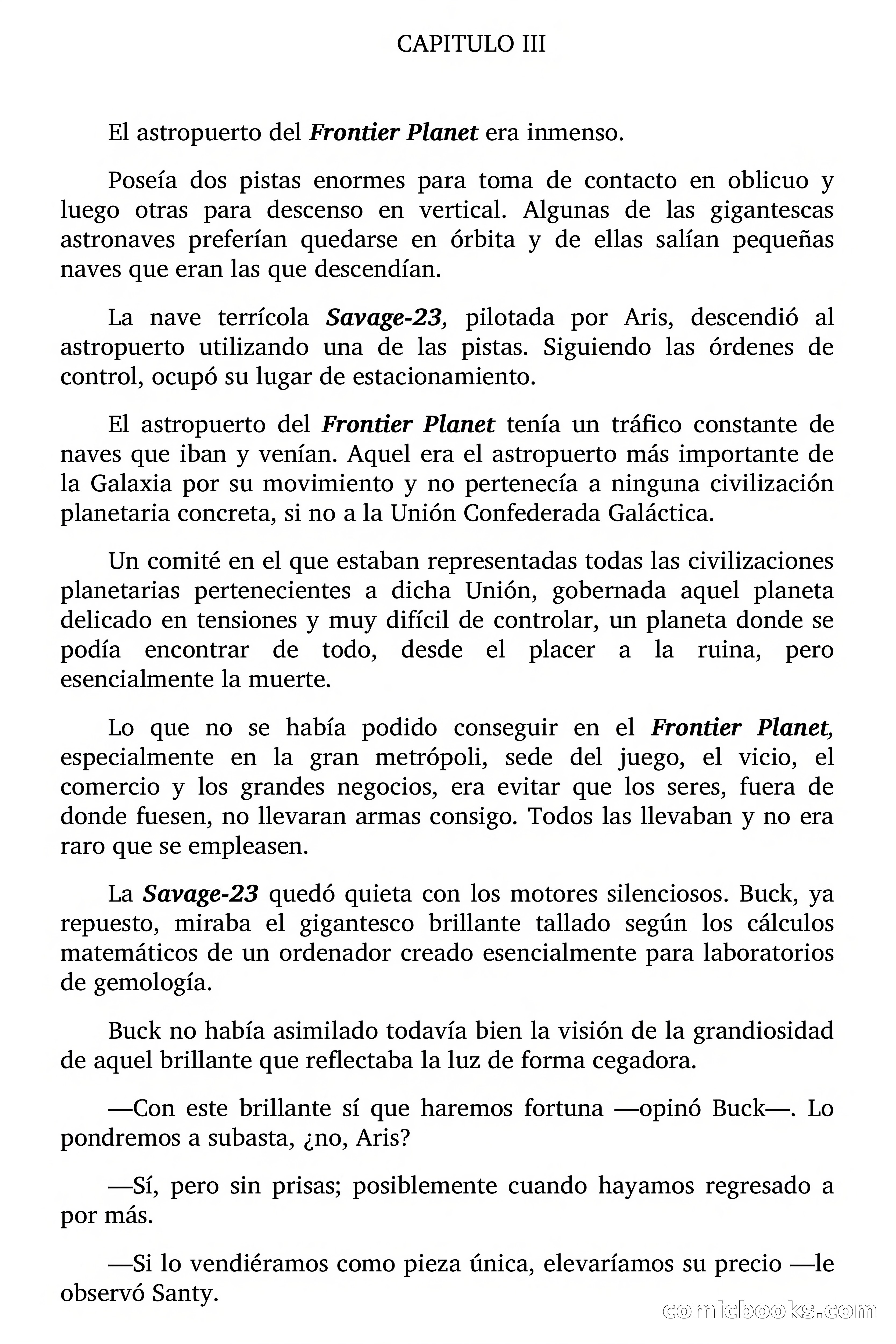 El gangster de la galaxia — page 23 of 92