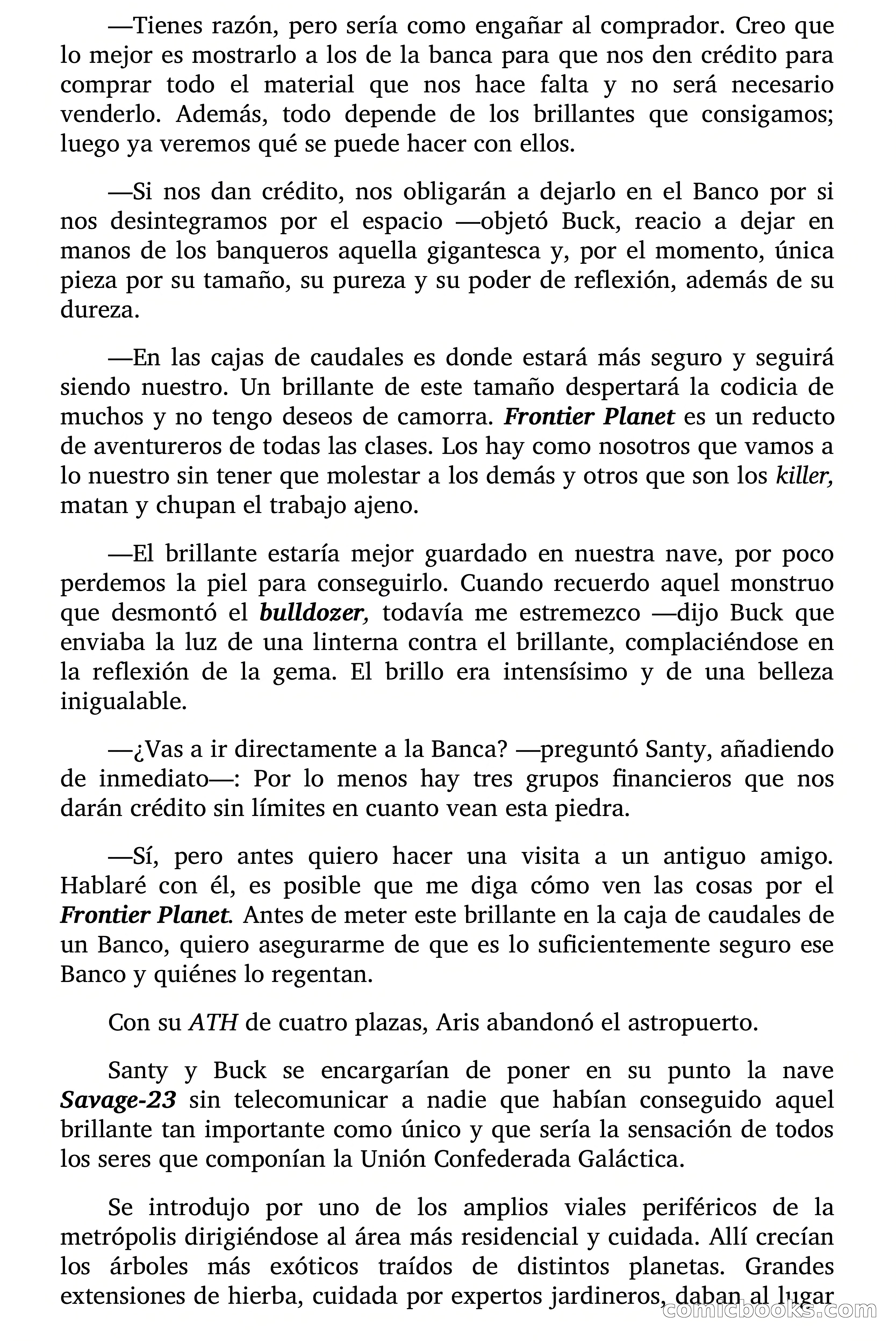 El gangster de la galaxia — page 24 of 92
