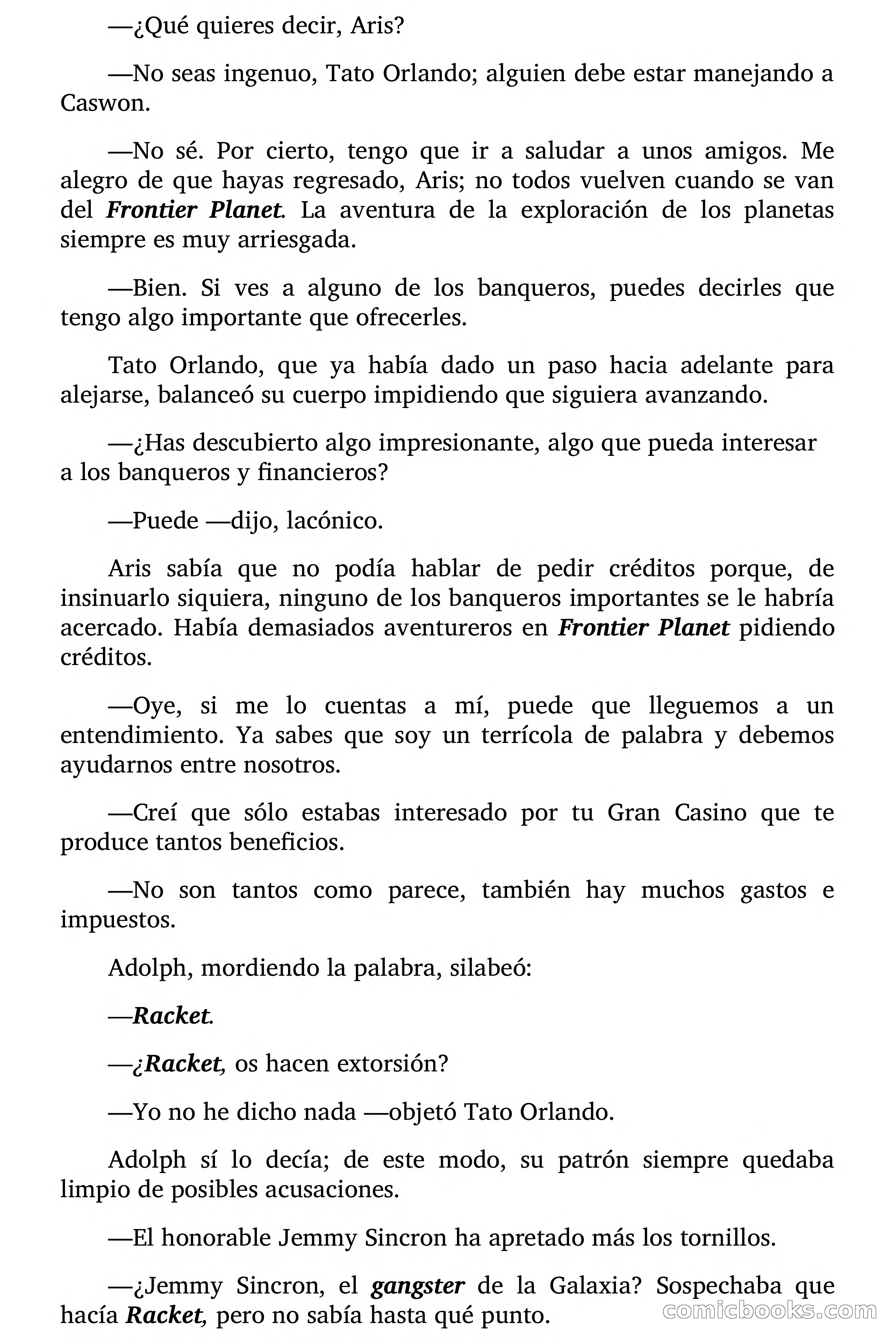 El gangster de la galaxia — page 29 of 92