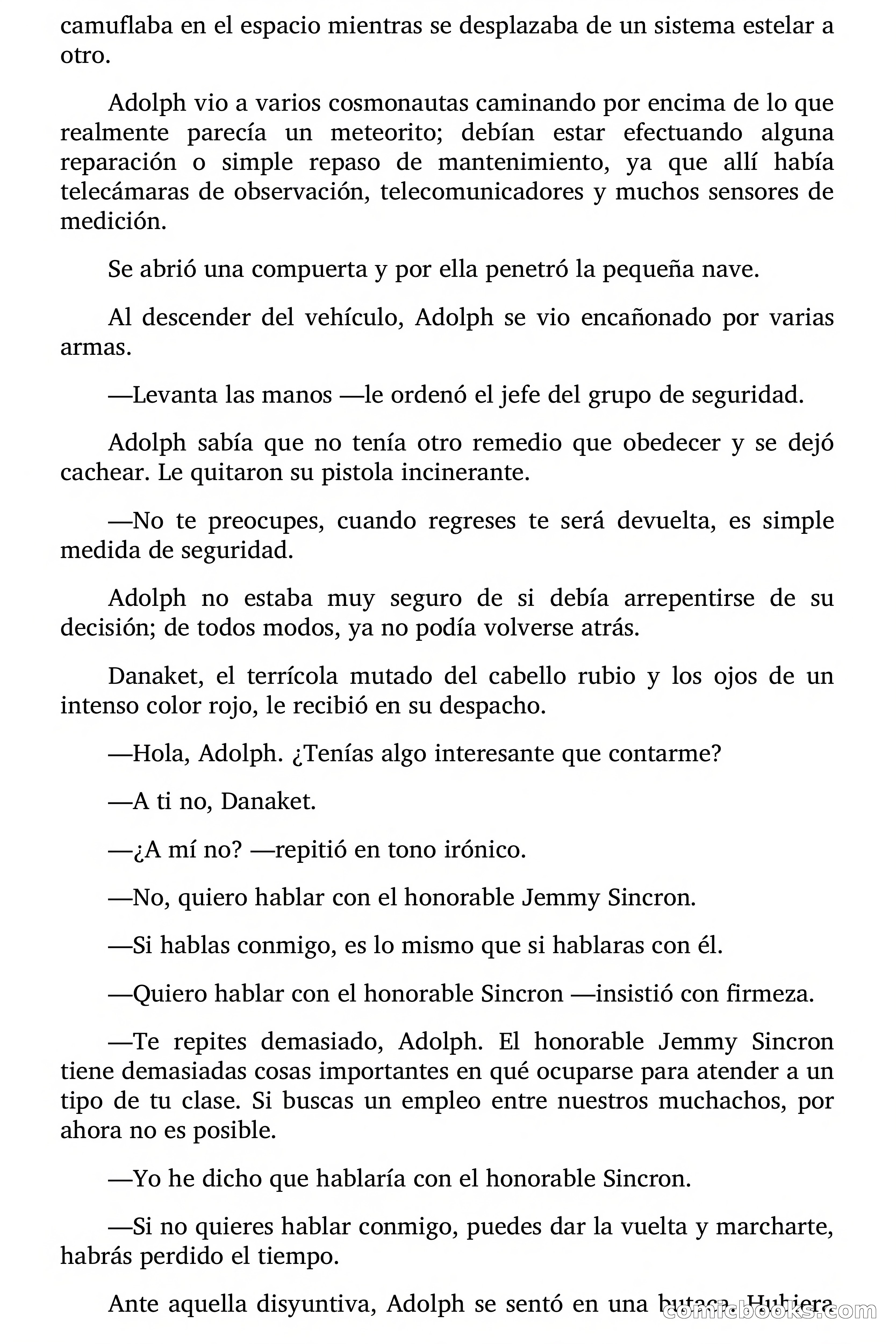 El gangster de la galaxia — page 36 of 92