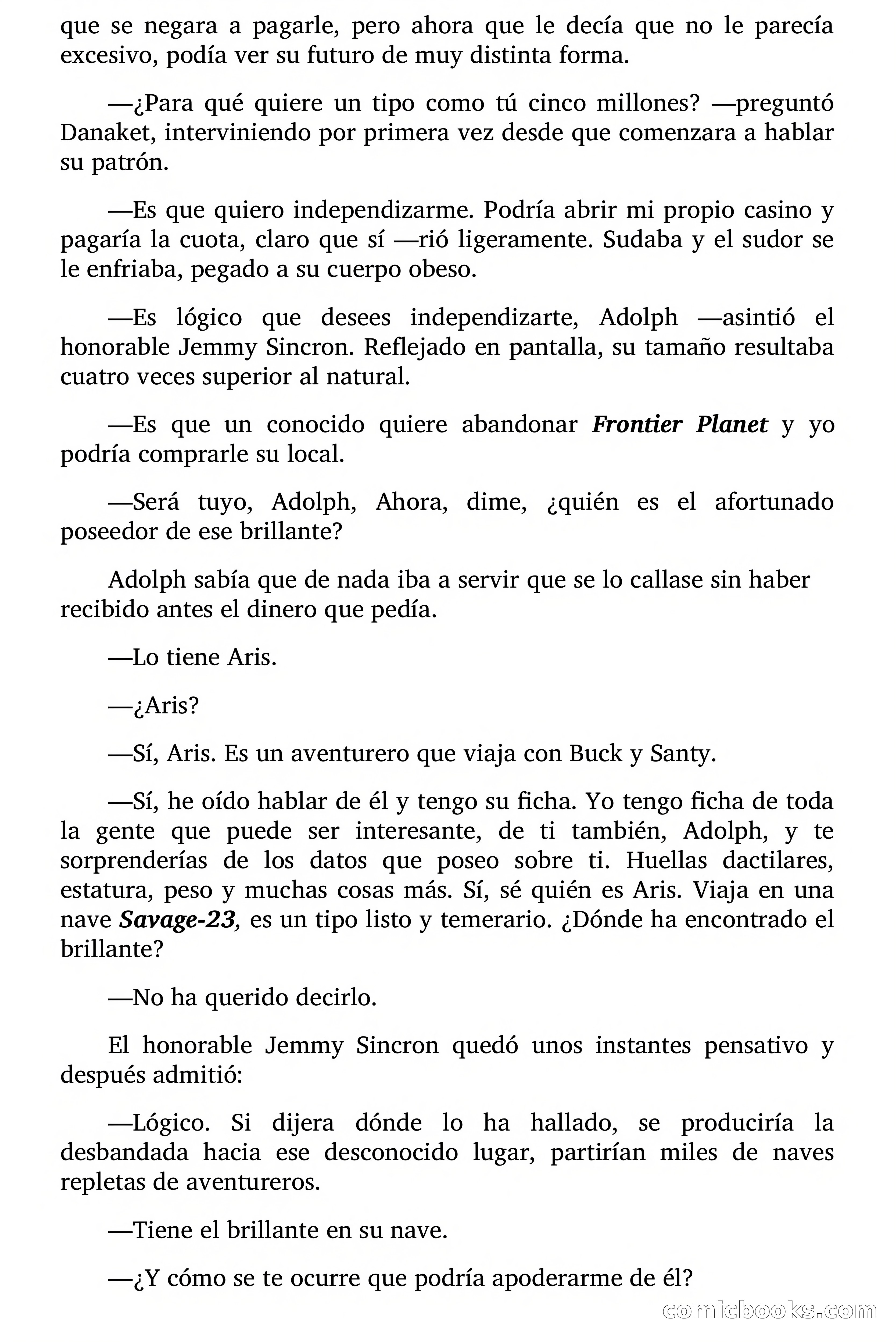 El gangster de la galaxia — page 40 of 92