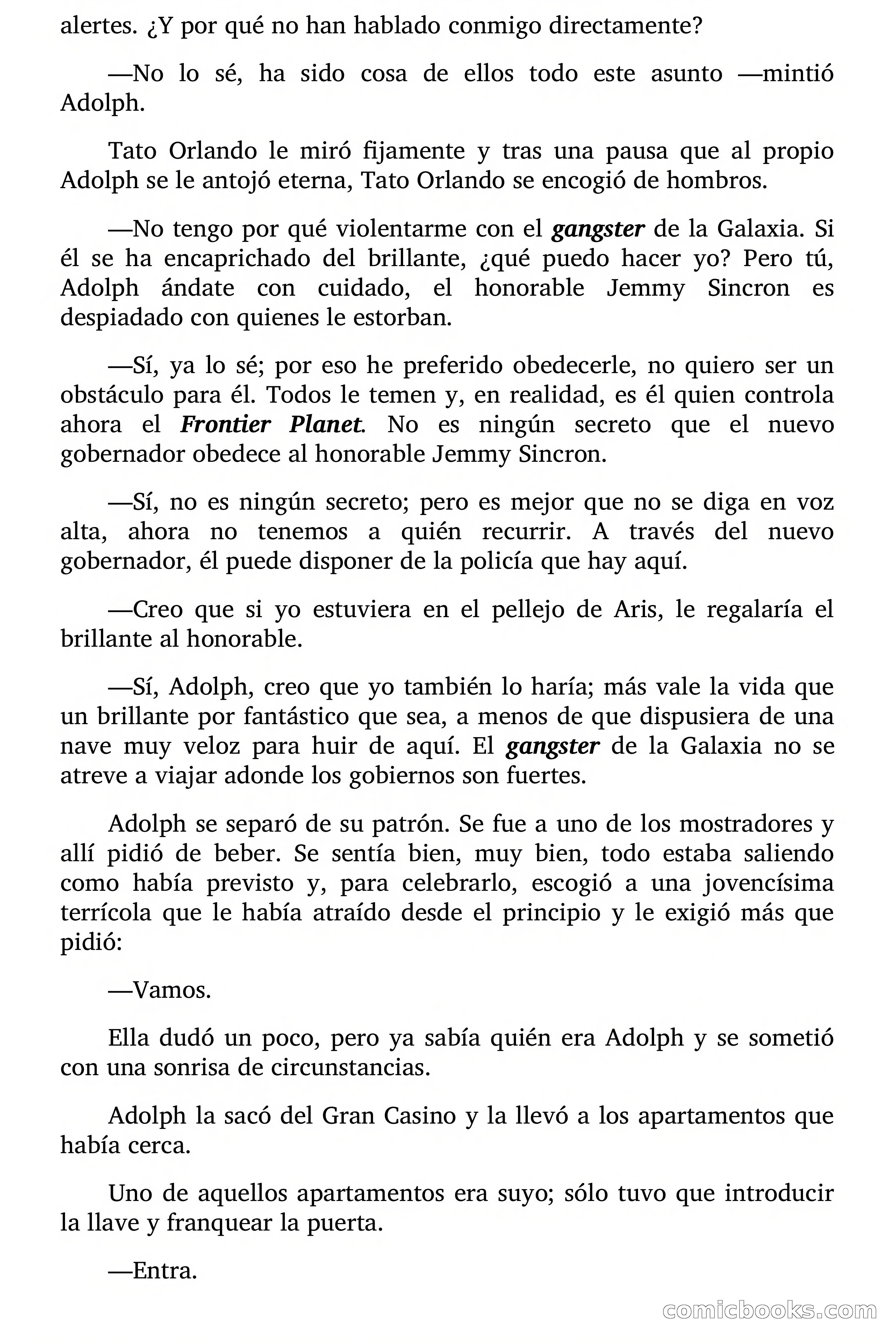 El gangster de la galaxia — page 51 of 92