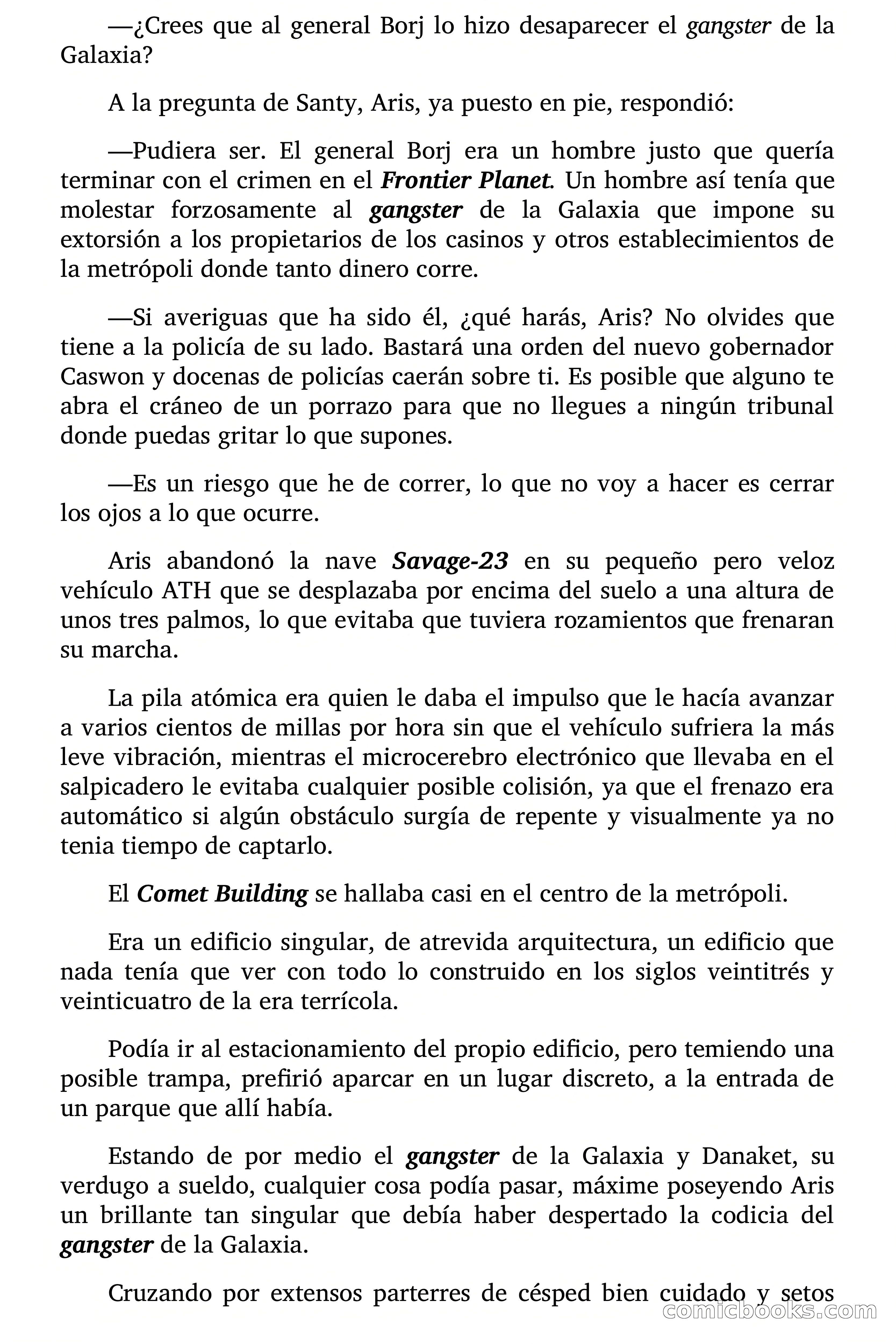 El gangster de la galaxia — page 56 of 92