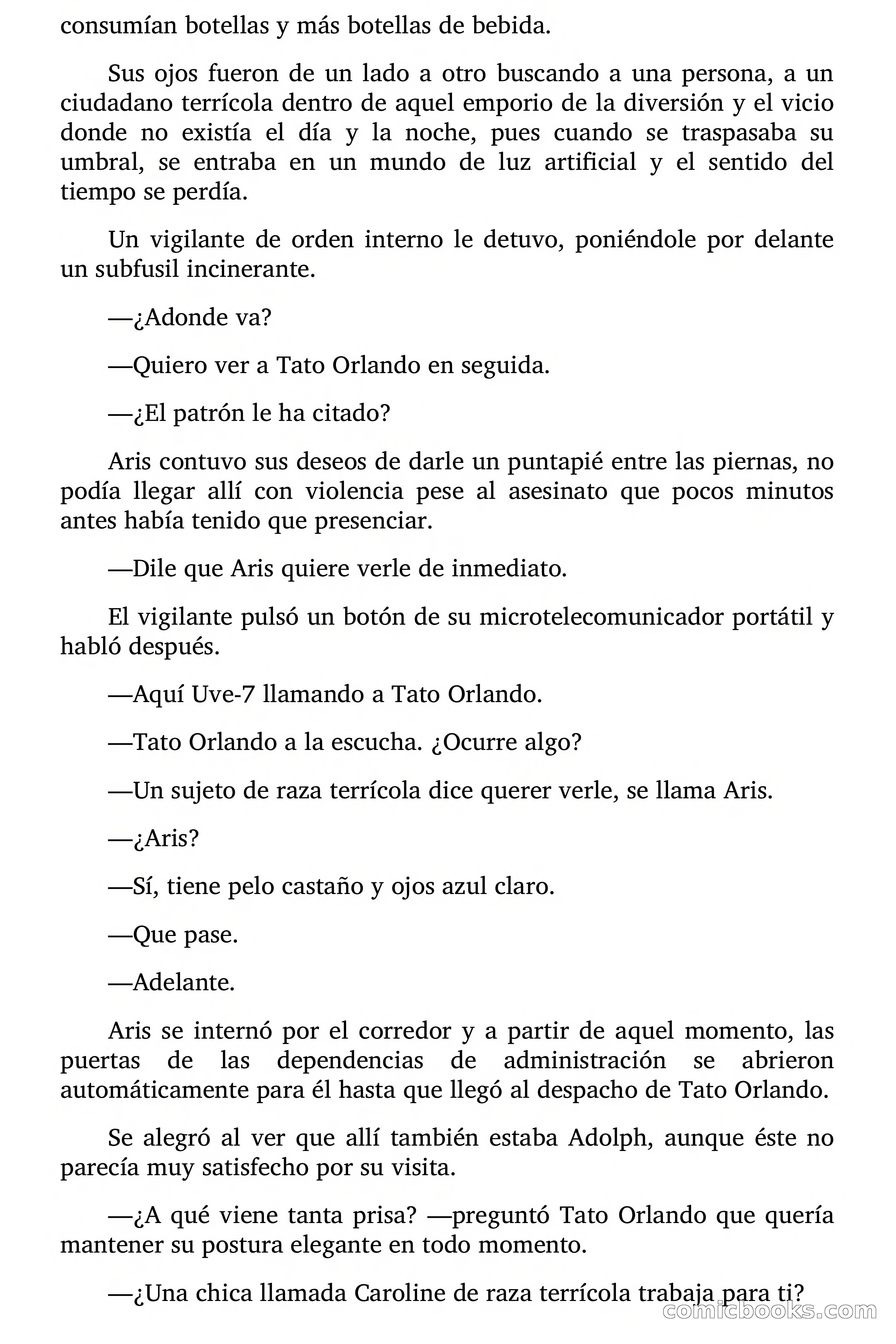 El gangster de la galaxia — page 59 of 92