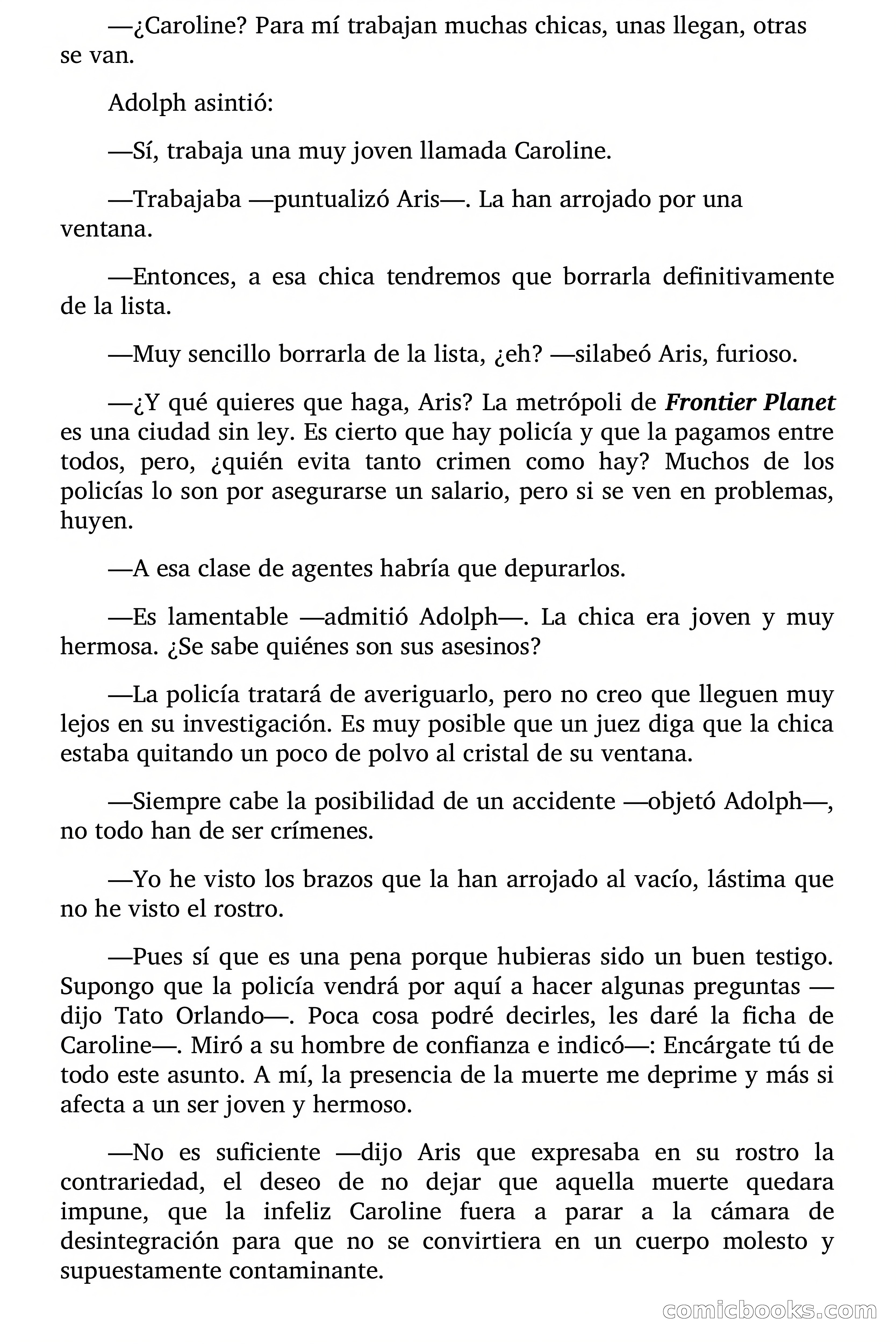 El gangster de la galaxia — page 60 of 92
