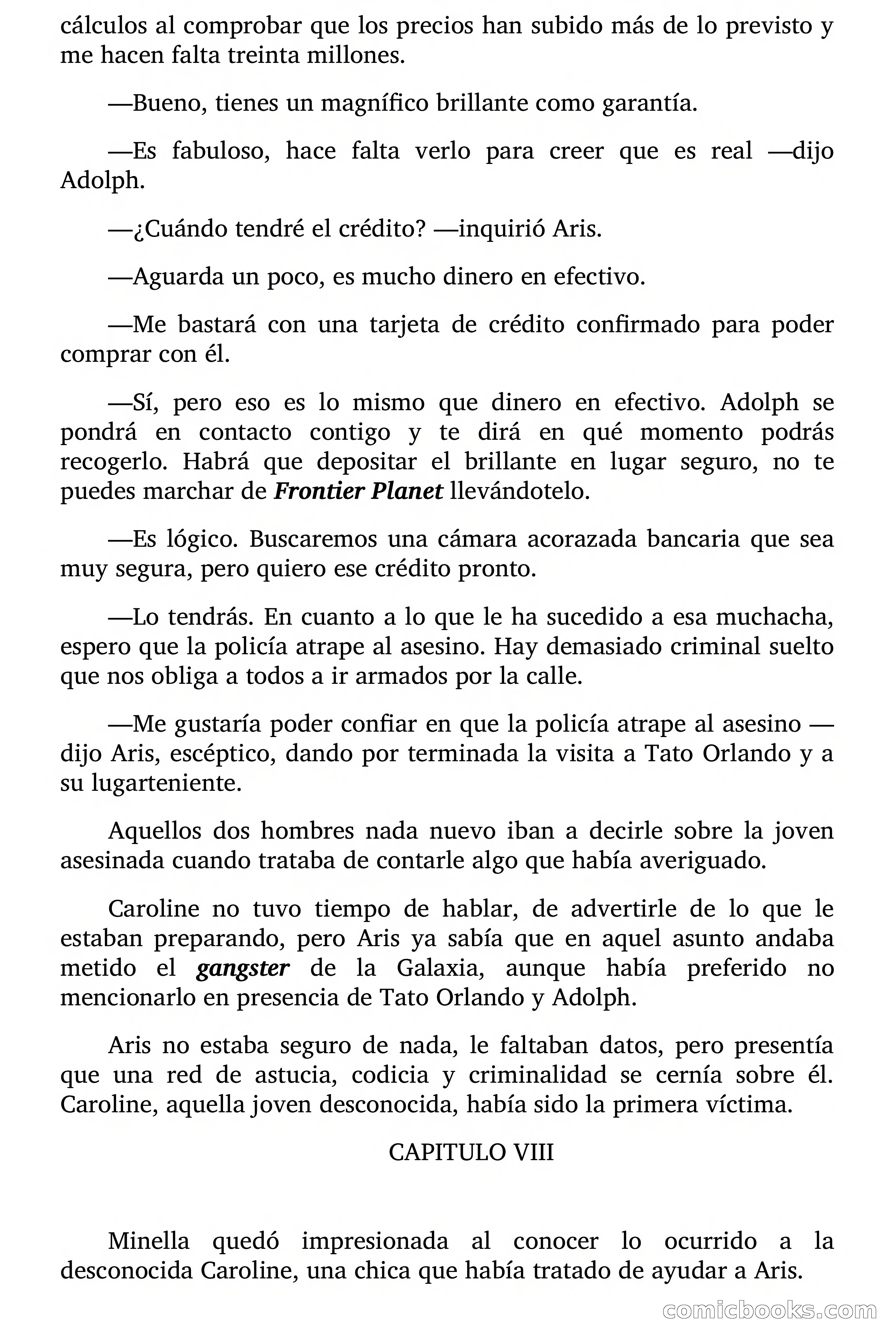 El gangster de la galaxia — page 62 of 92