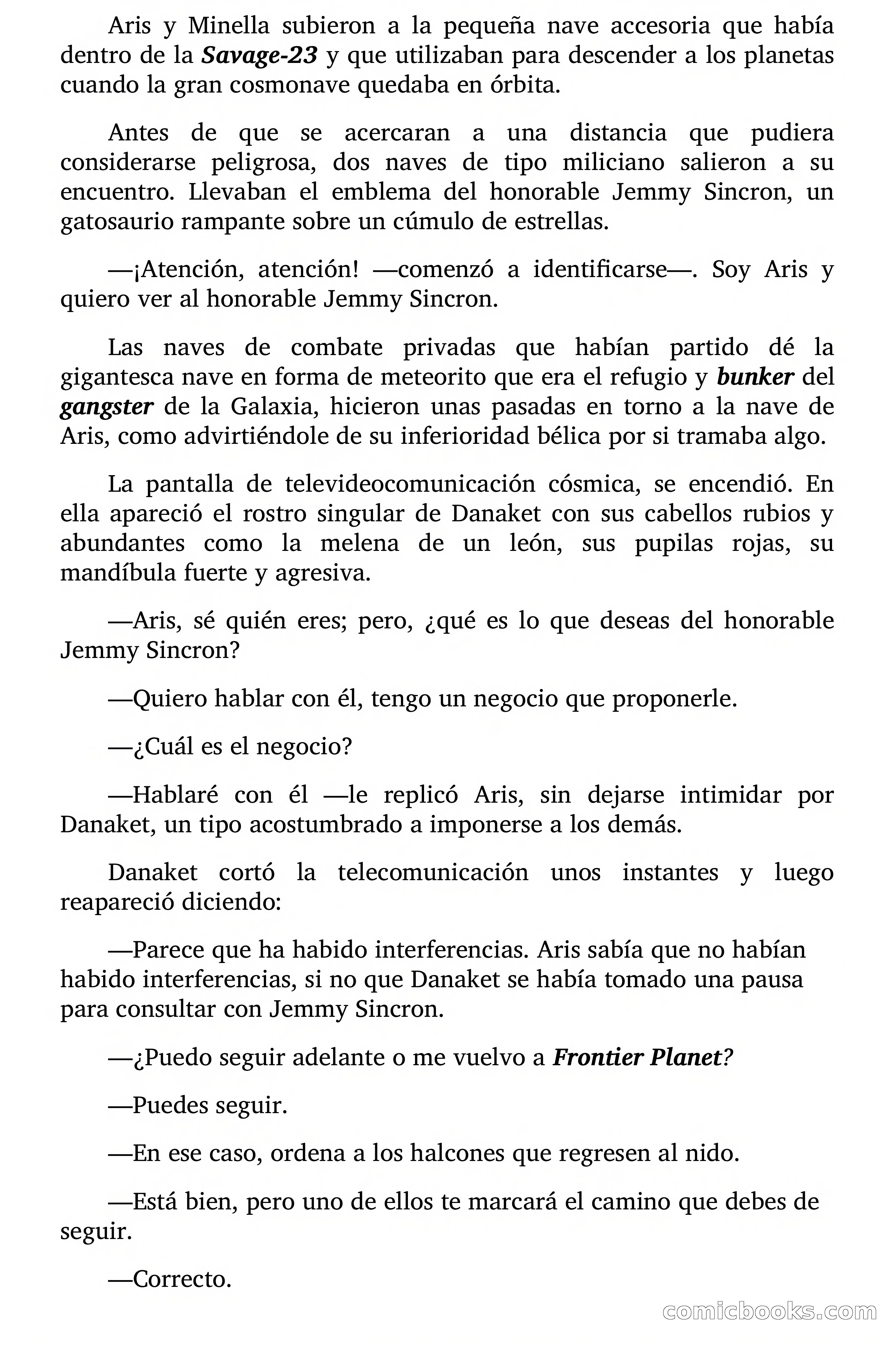 El gangster de la galaxia — page 65 of 92