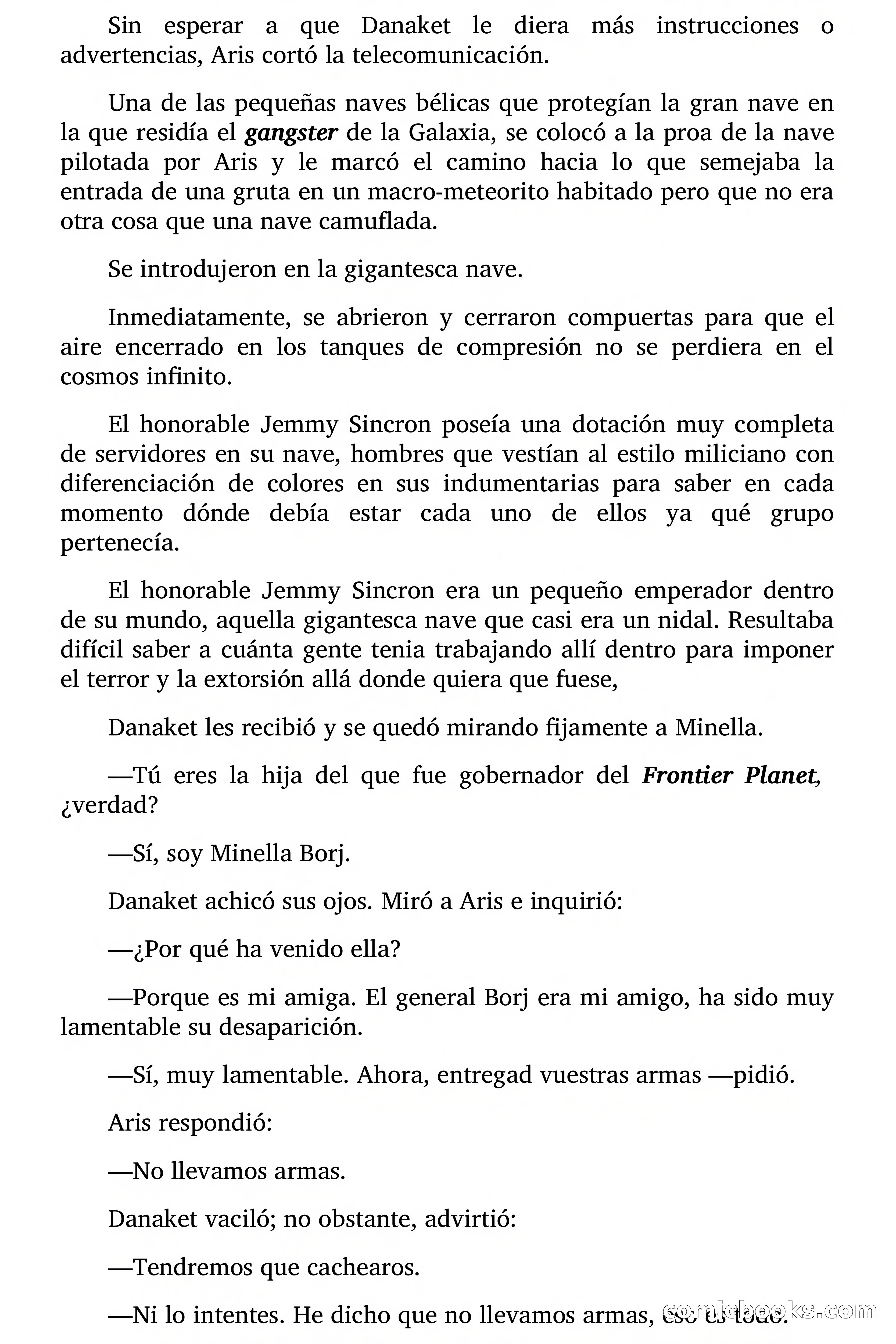 El gangster de la galaxia — page 66 of 92