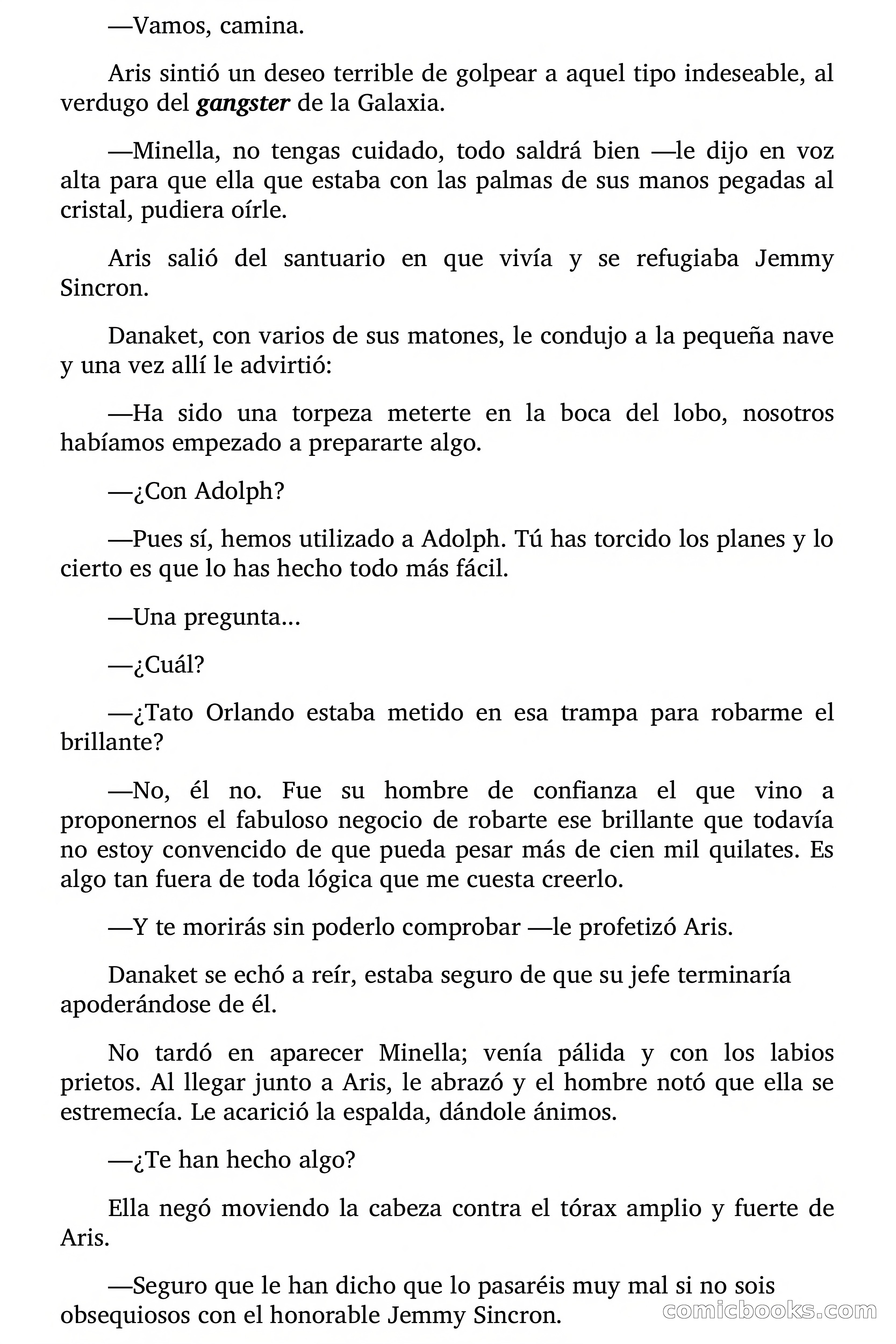 El gangster de la galaxia — page 74 of 92