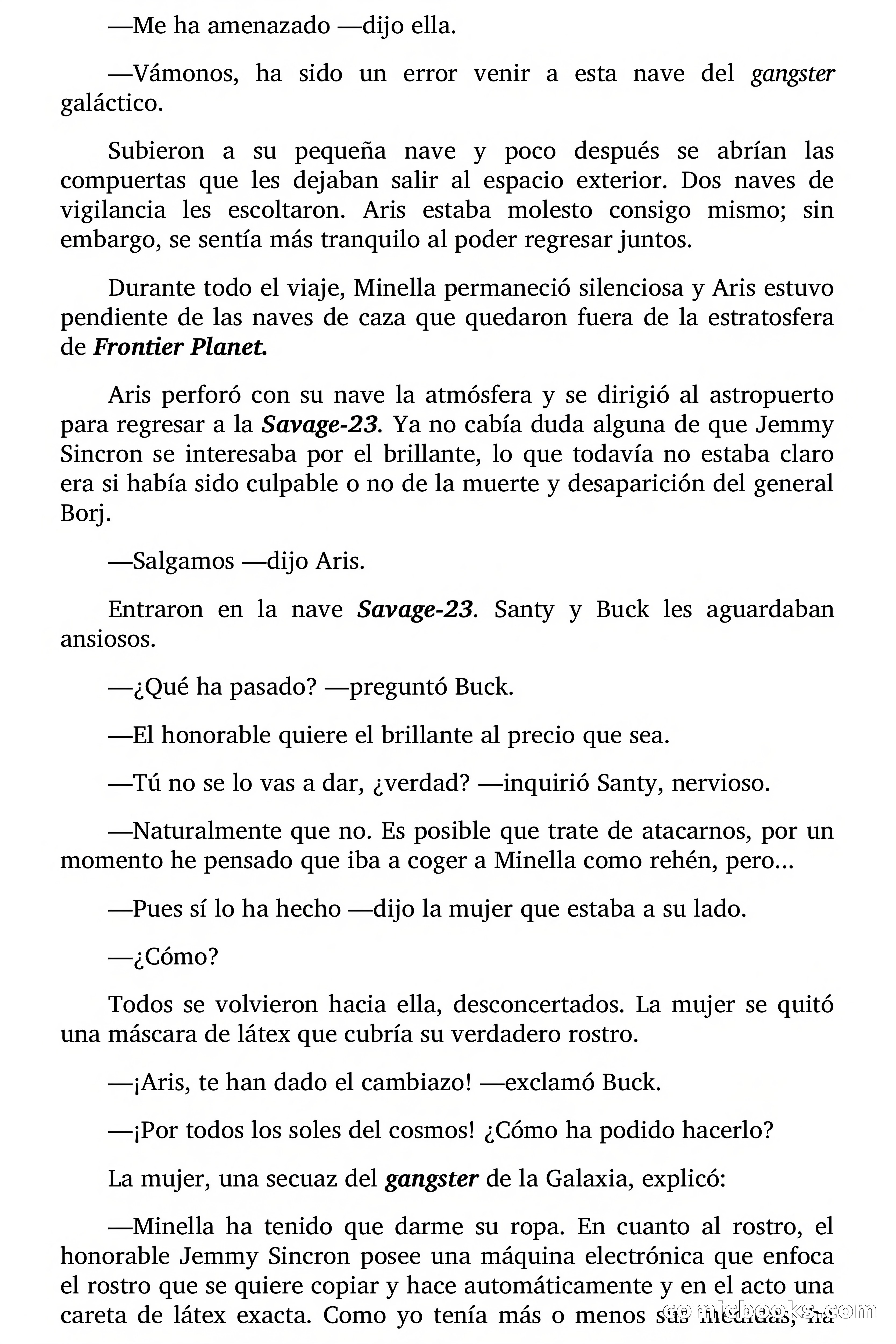 El gangster de la galaxia — page 75 of 92