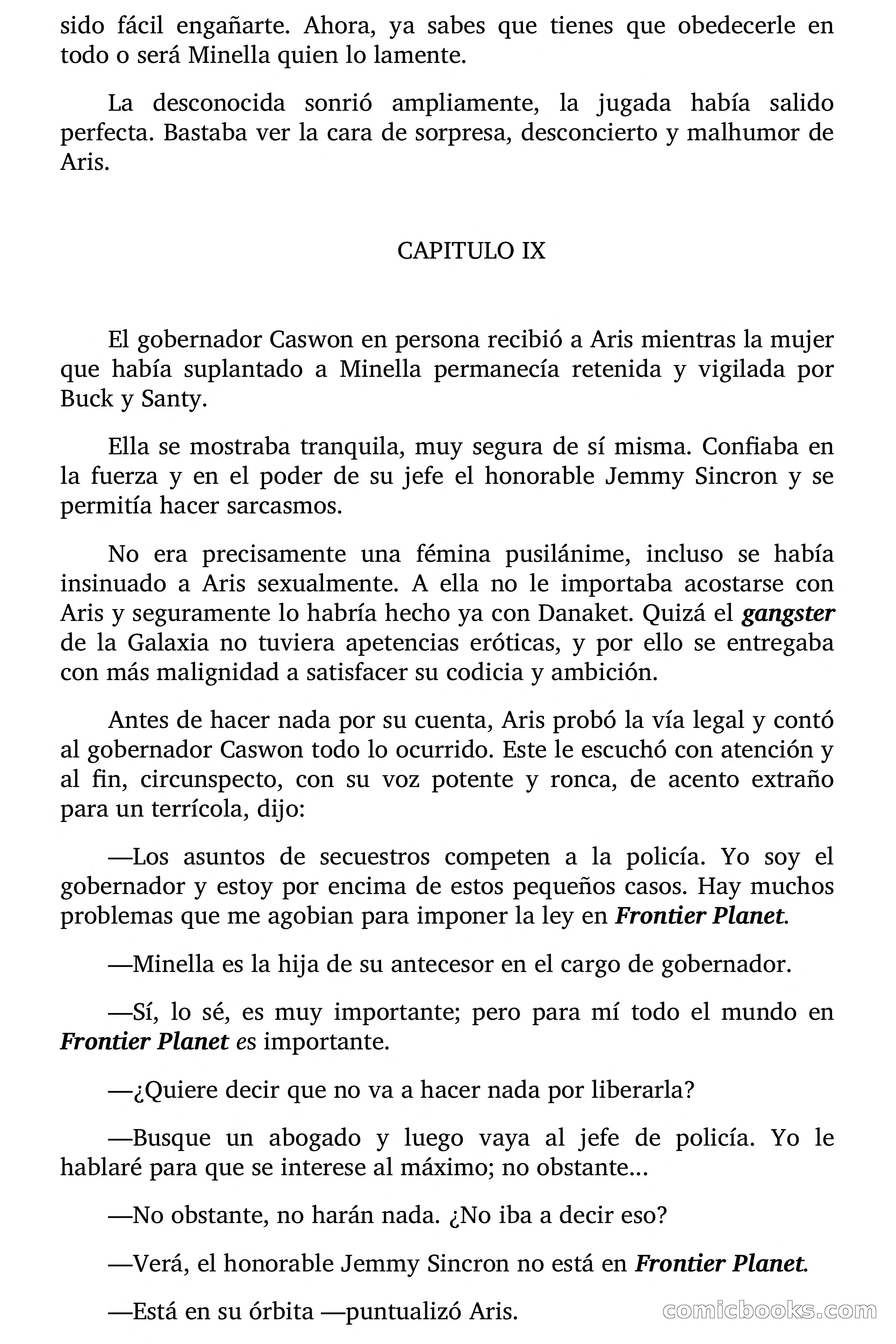 El gangster de la galaxia — page 76 of 92