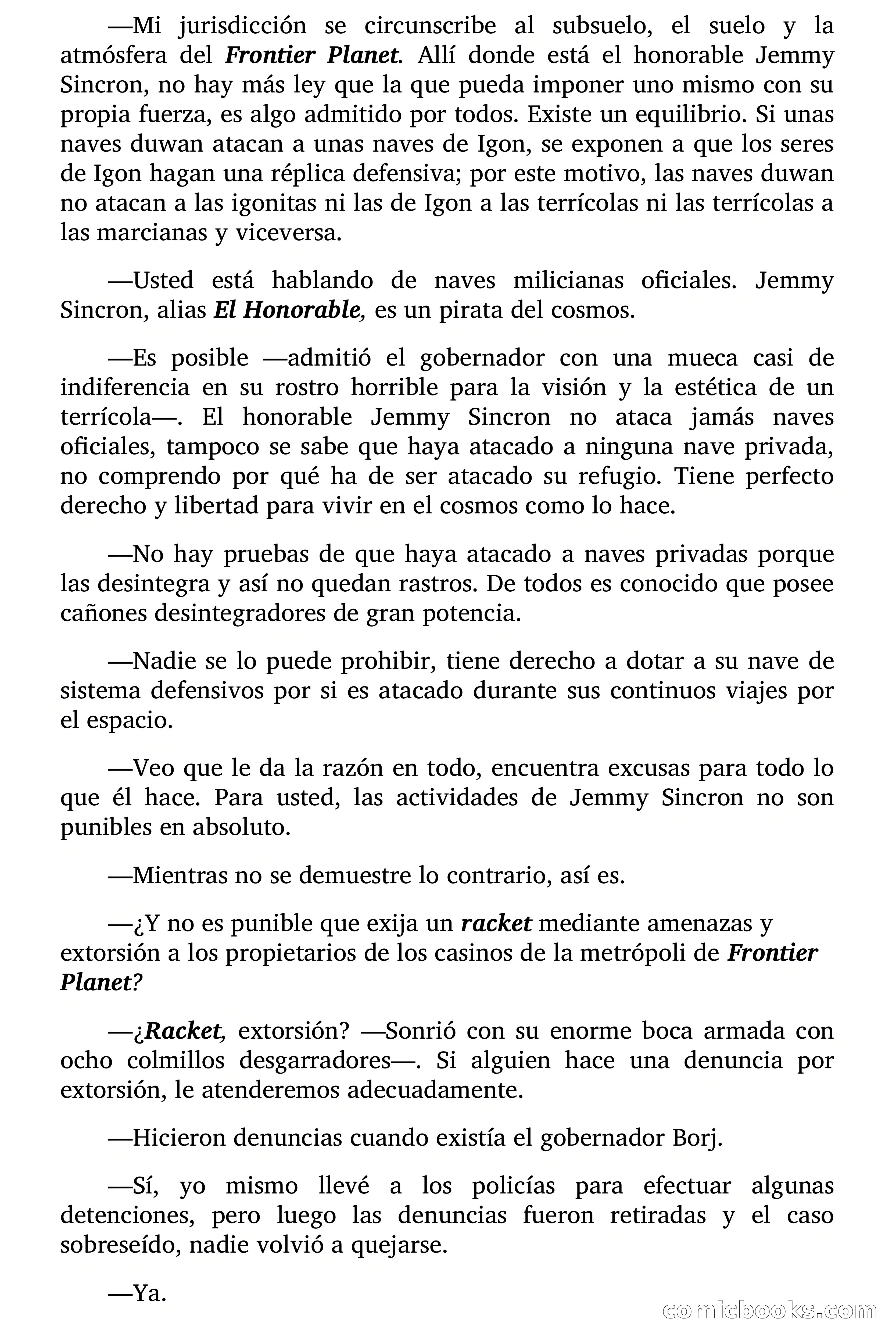 El gangster de la galaxia — page 77 of 92