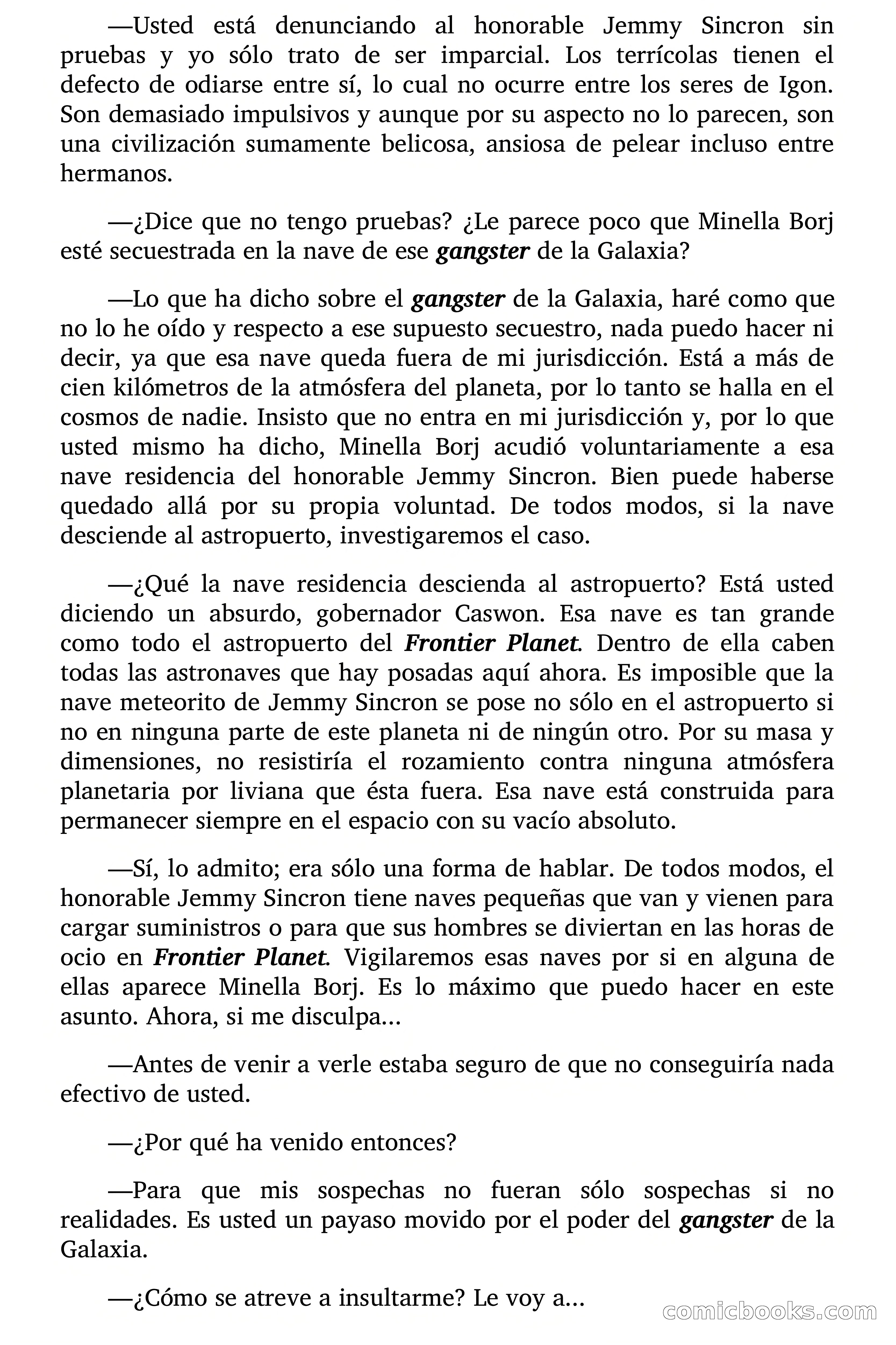 El gangster de la galaxia — page 78 of 92