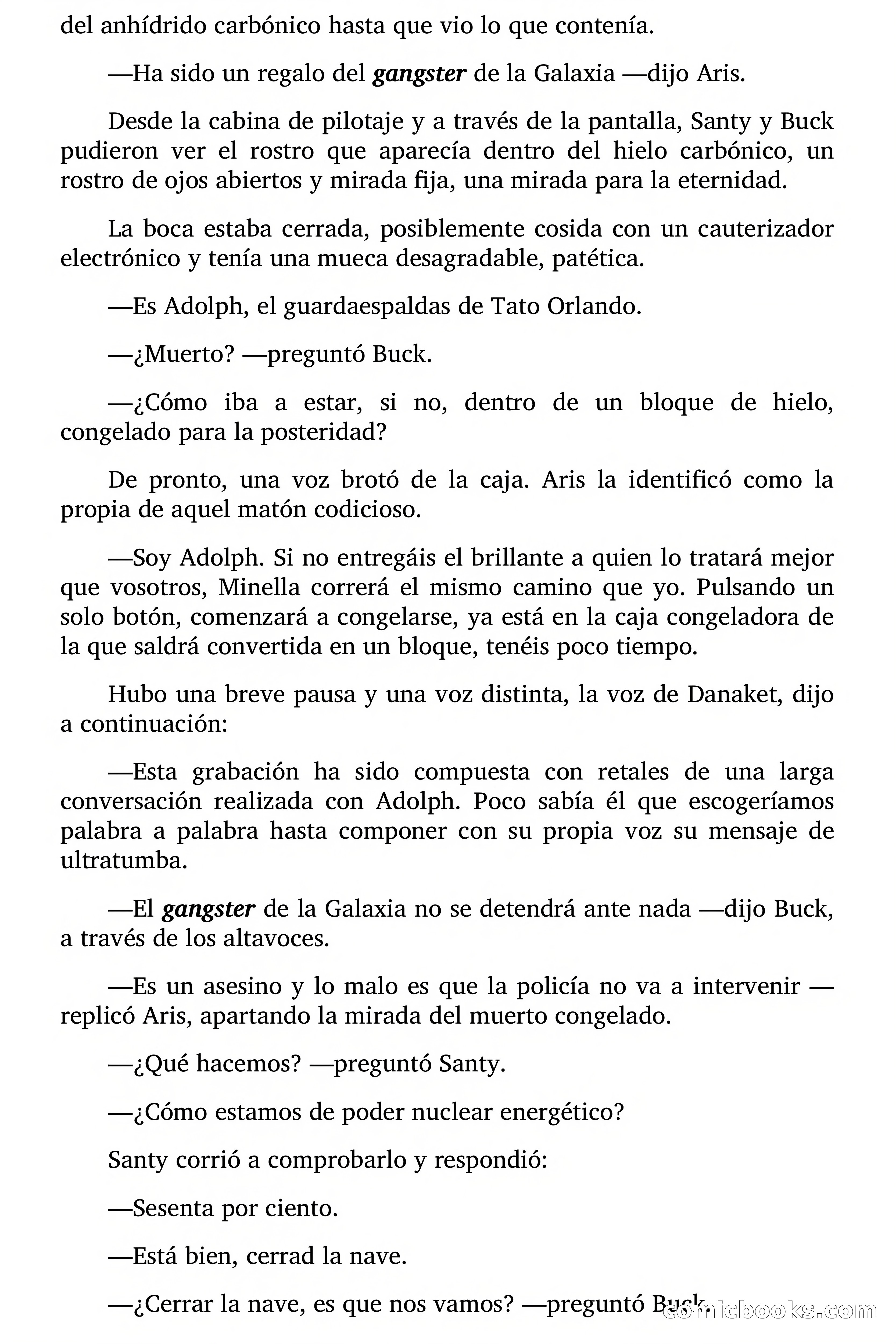 El gangster de la galaxia — page 82 of 92