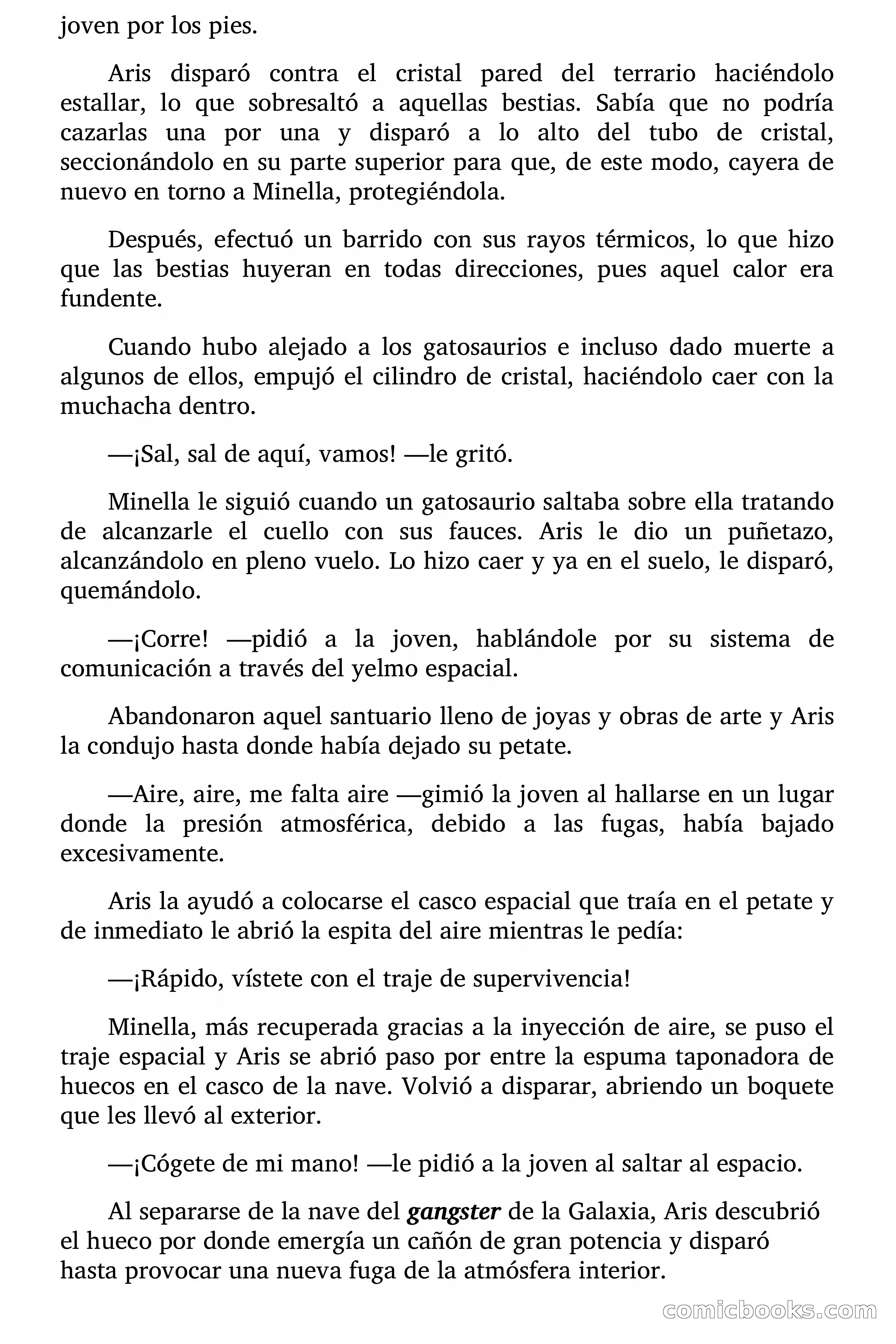 El gangster de la galaxia — page 90 of 92