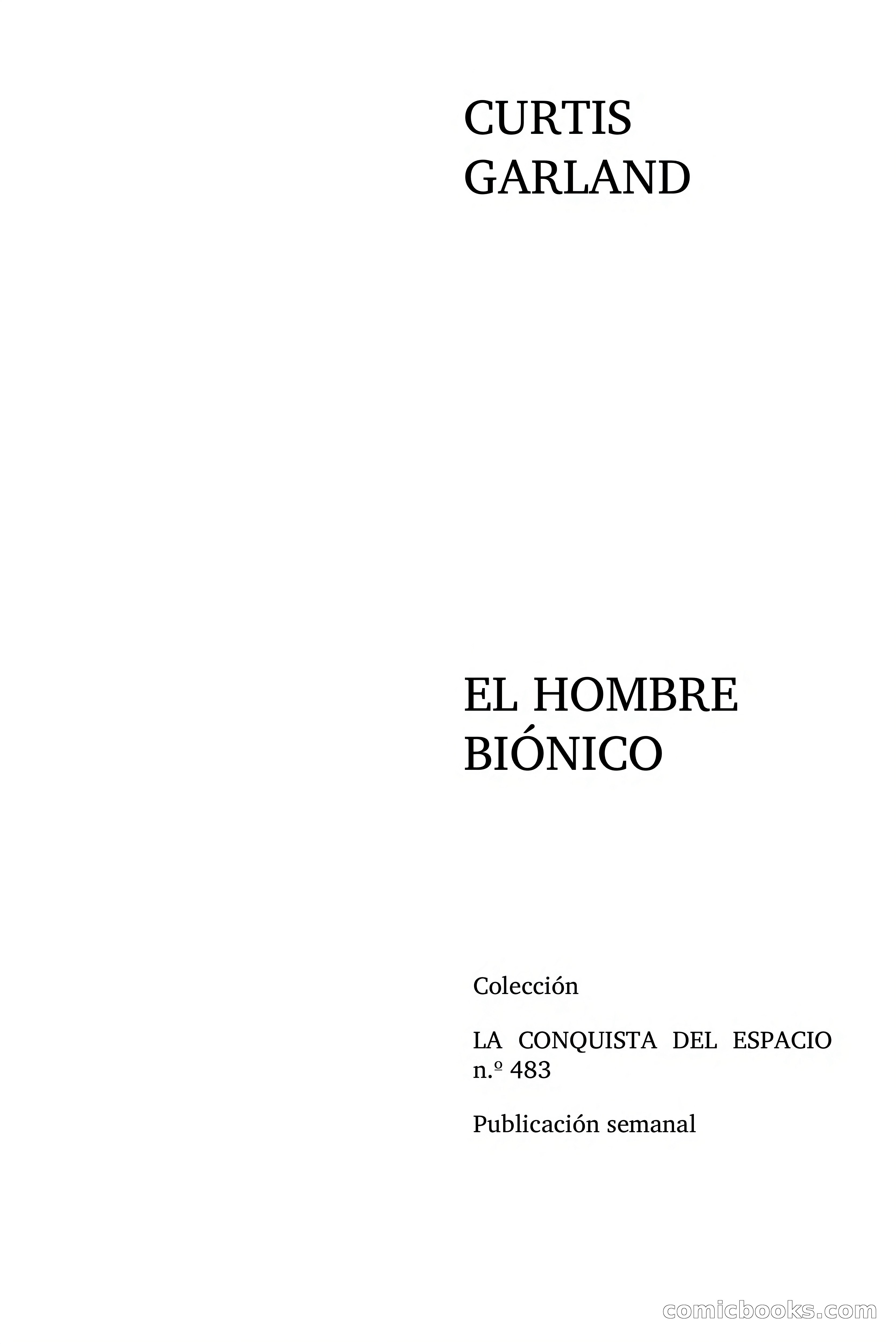 El Hombre Biónico — page 5 of 87