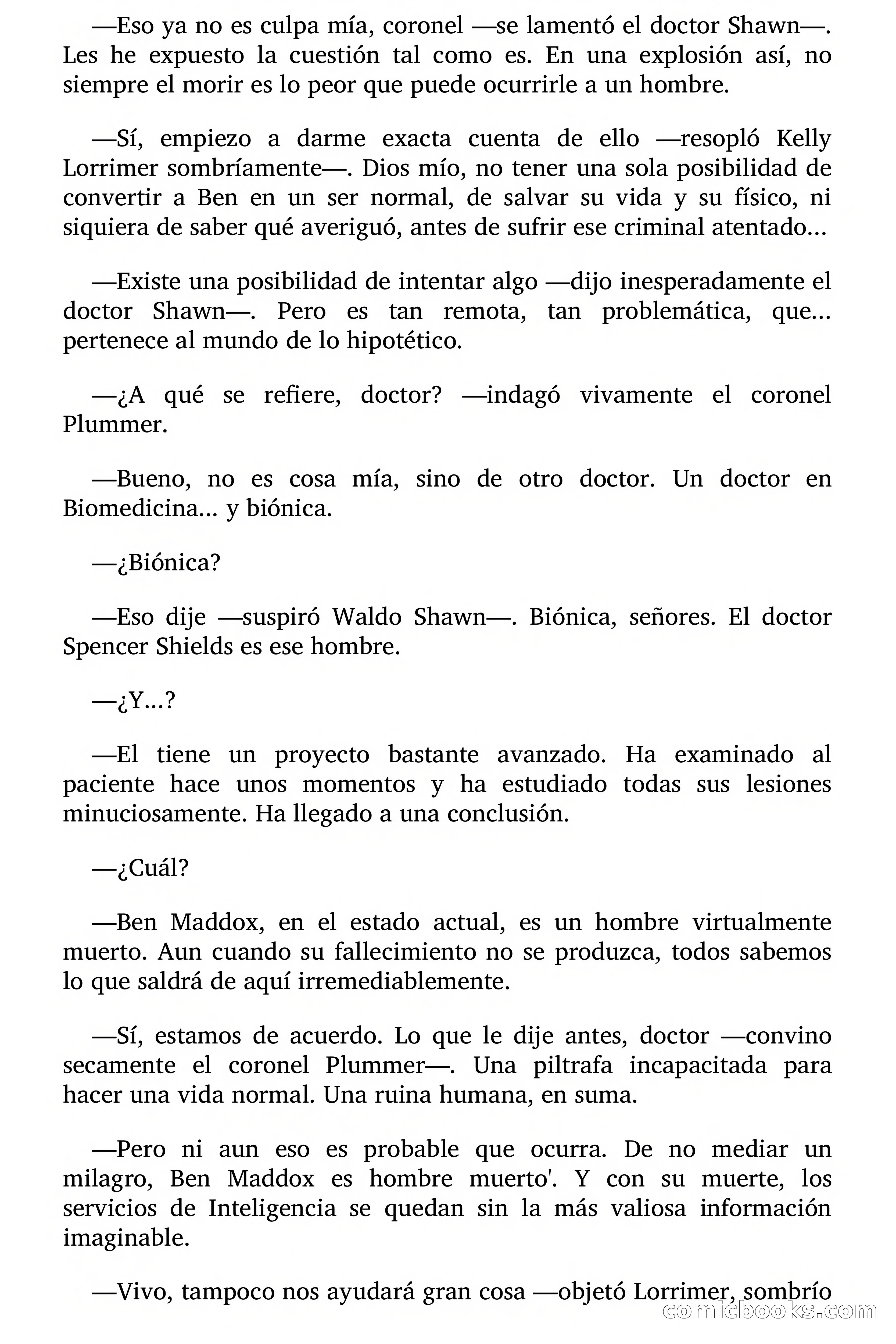 El Hombre Biónico — page 16 of 87