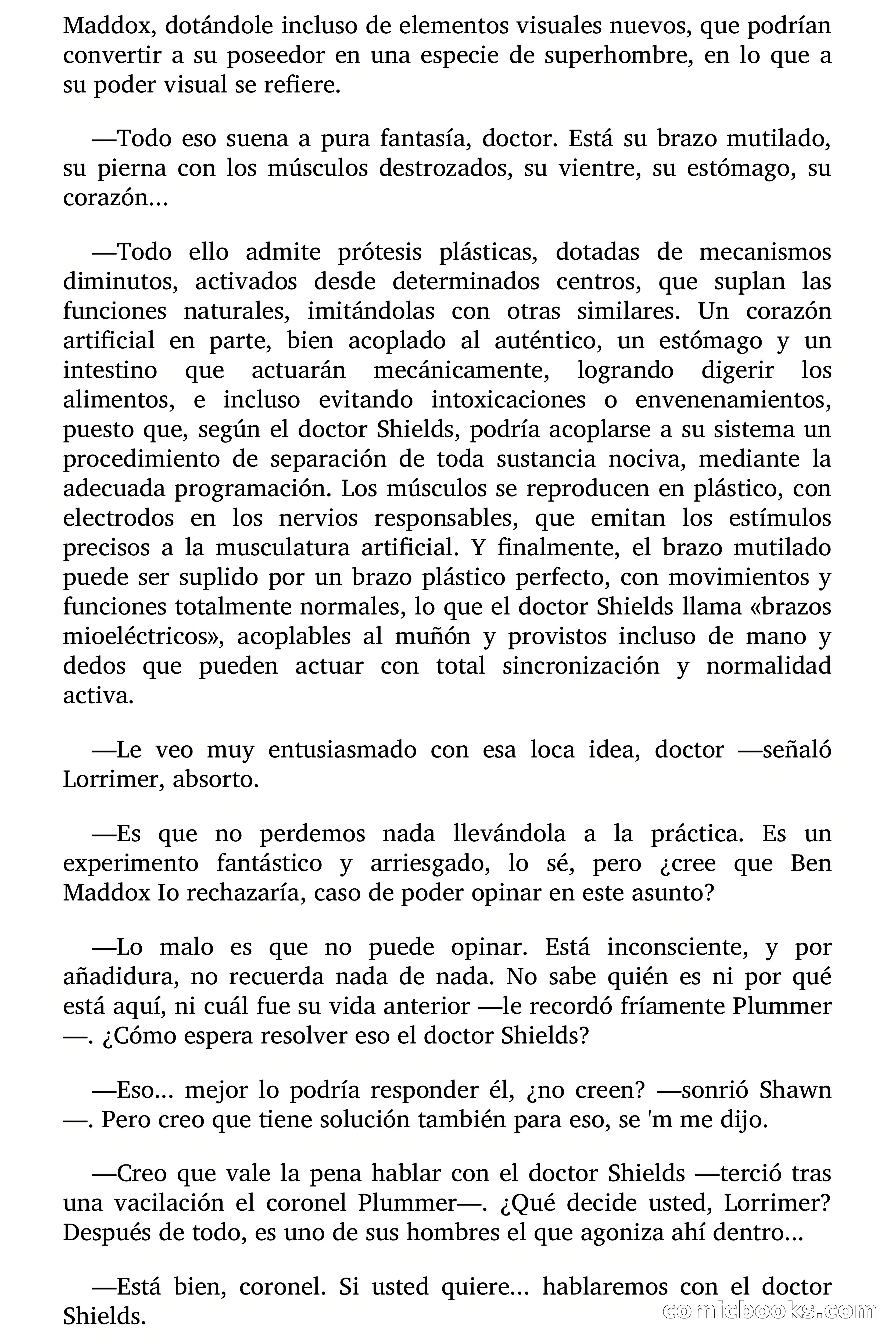 El Hombre Biónico — page 18 of 87