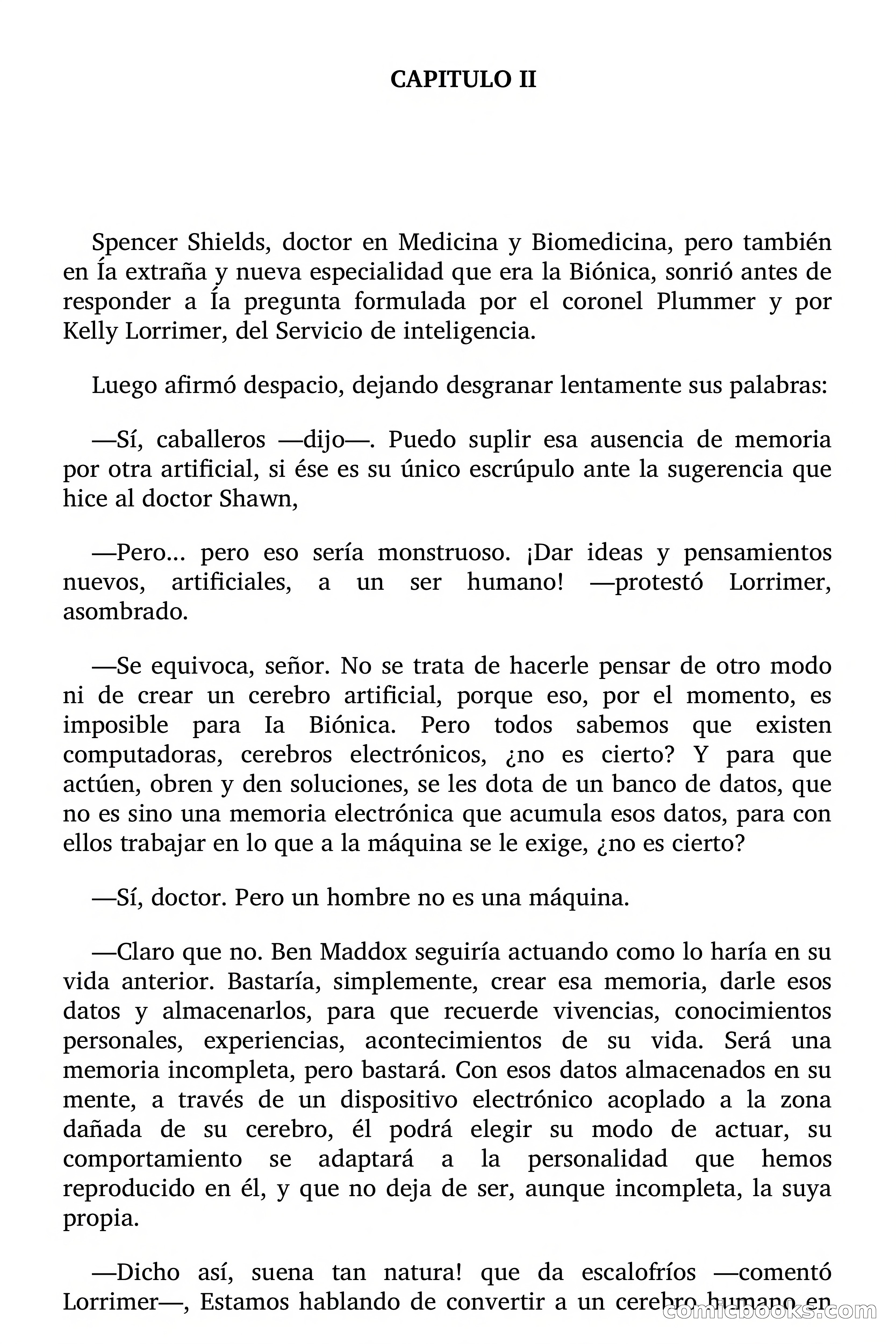 El Hombre Biónico — page 19 of 87