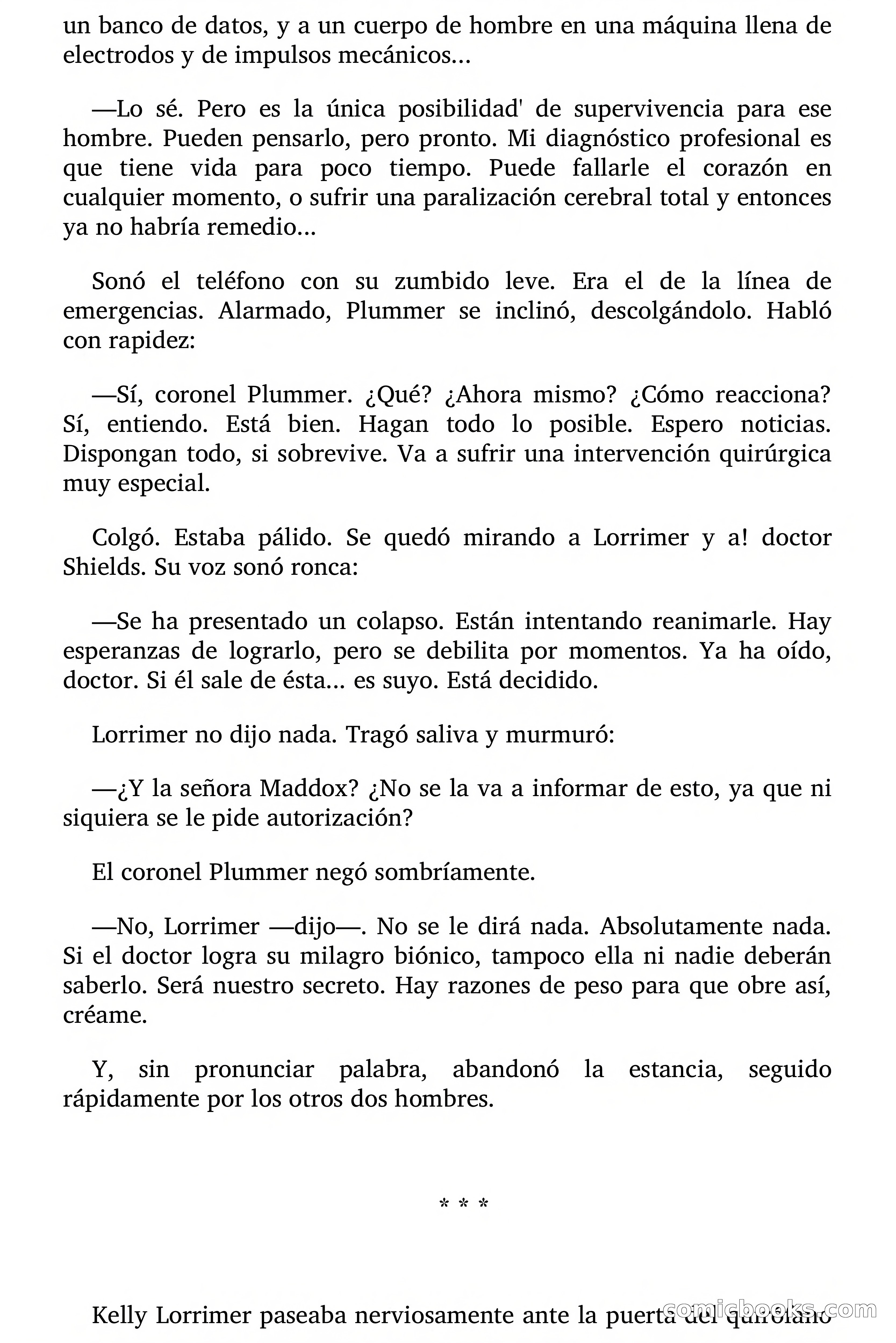 El Hombre Biónico — page 20 of 87