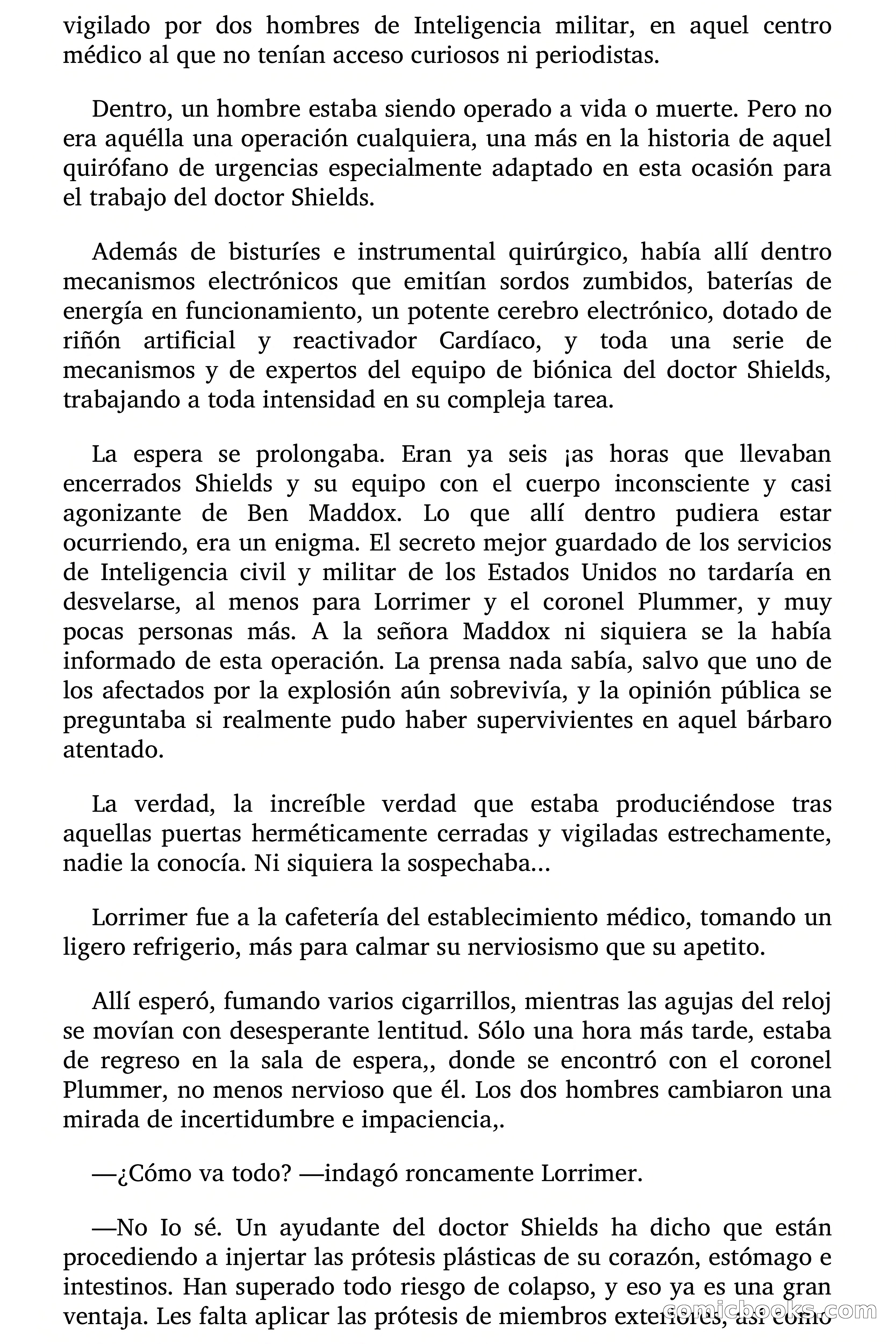 El Hombre Biónico — page 21 of 87
