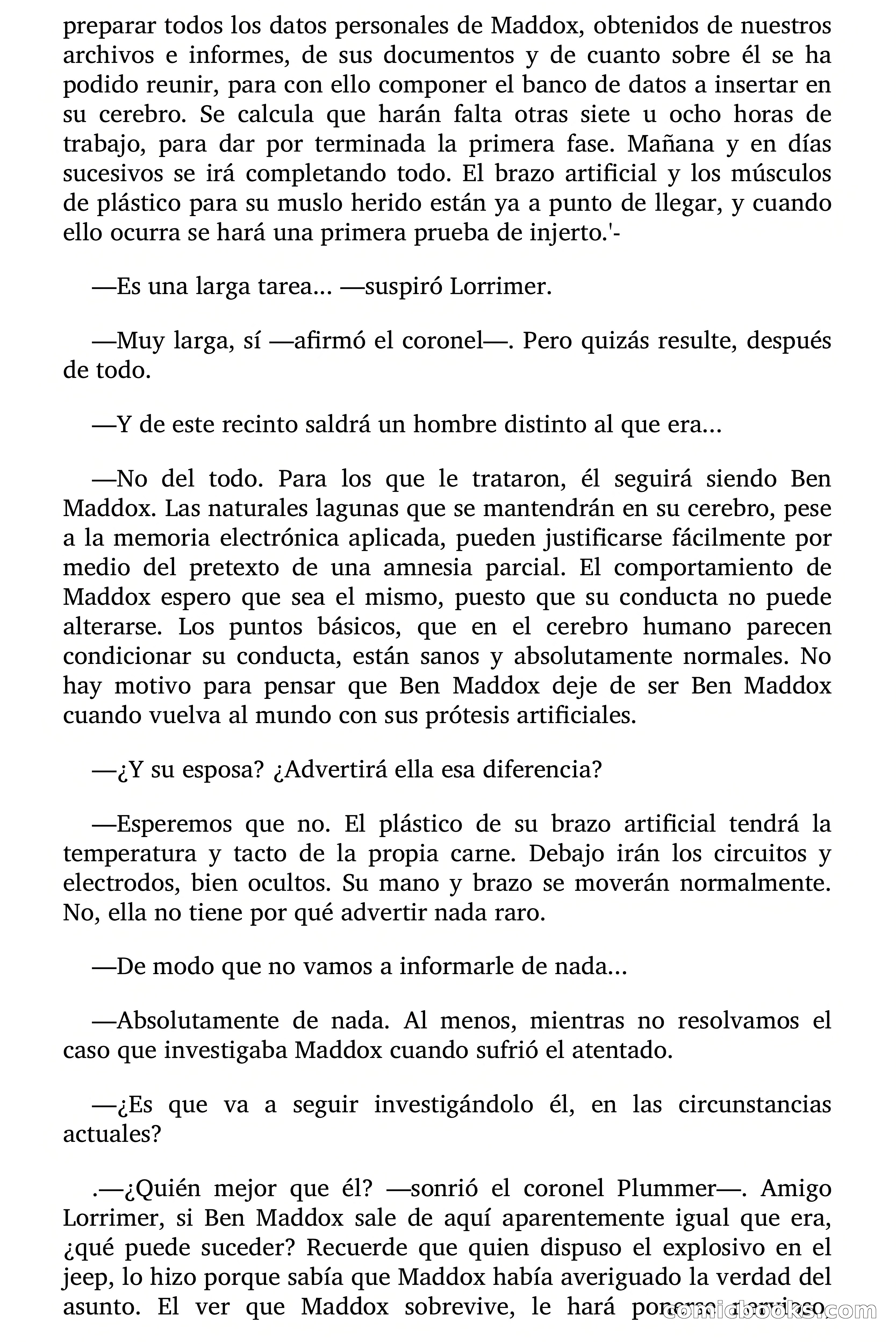 El Hombre Biónico — page 22 of 87