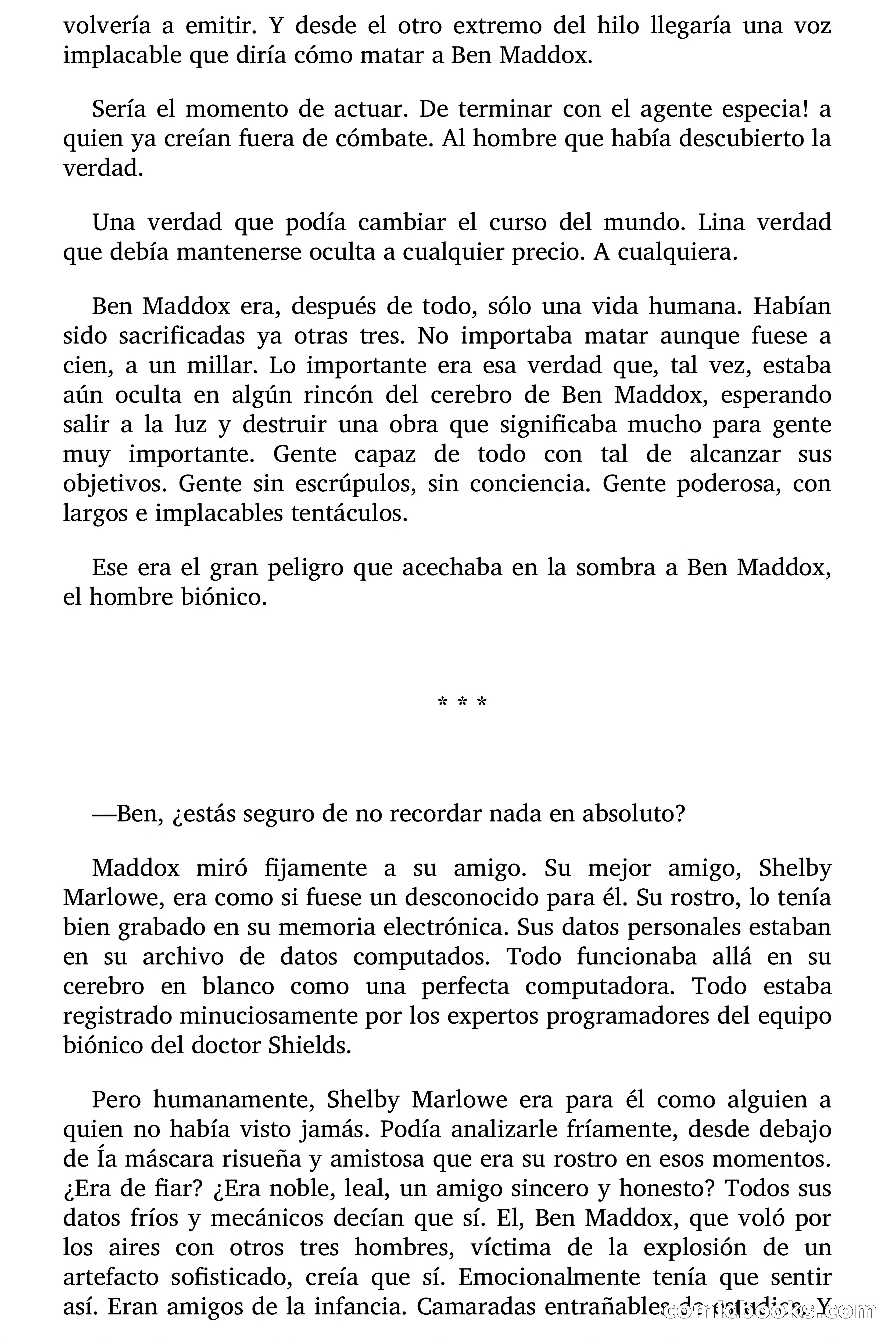 El Hombre Biónico — page 31 of 87