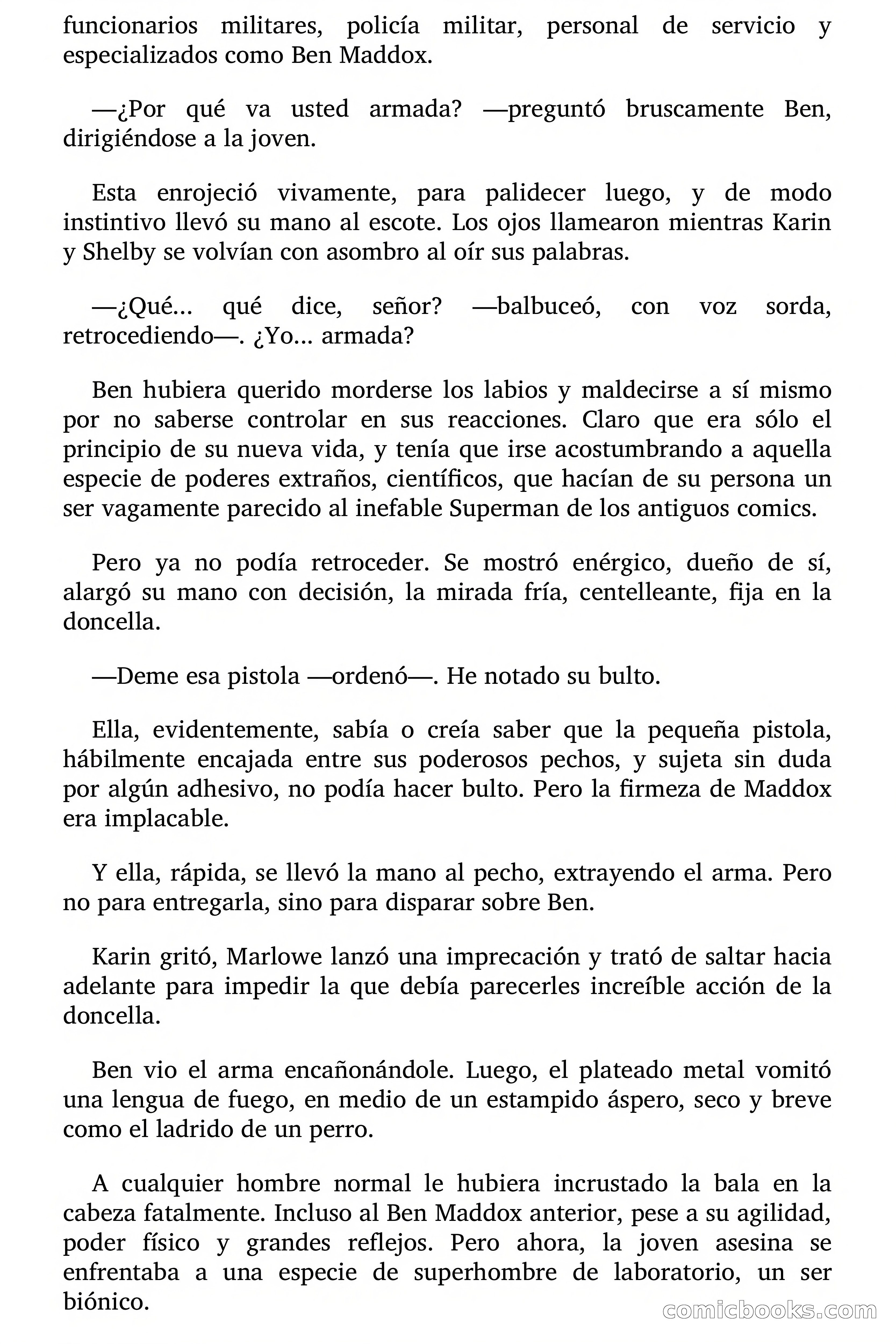 El Hombre Biónico — page 38 of 87