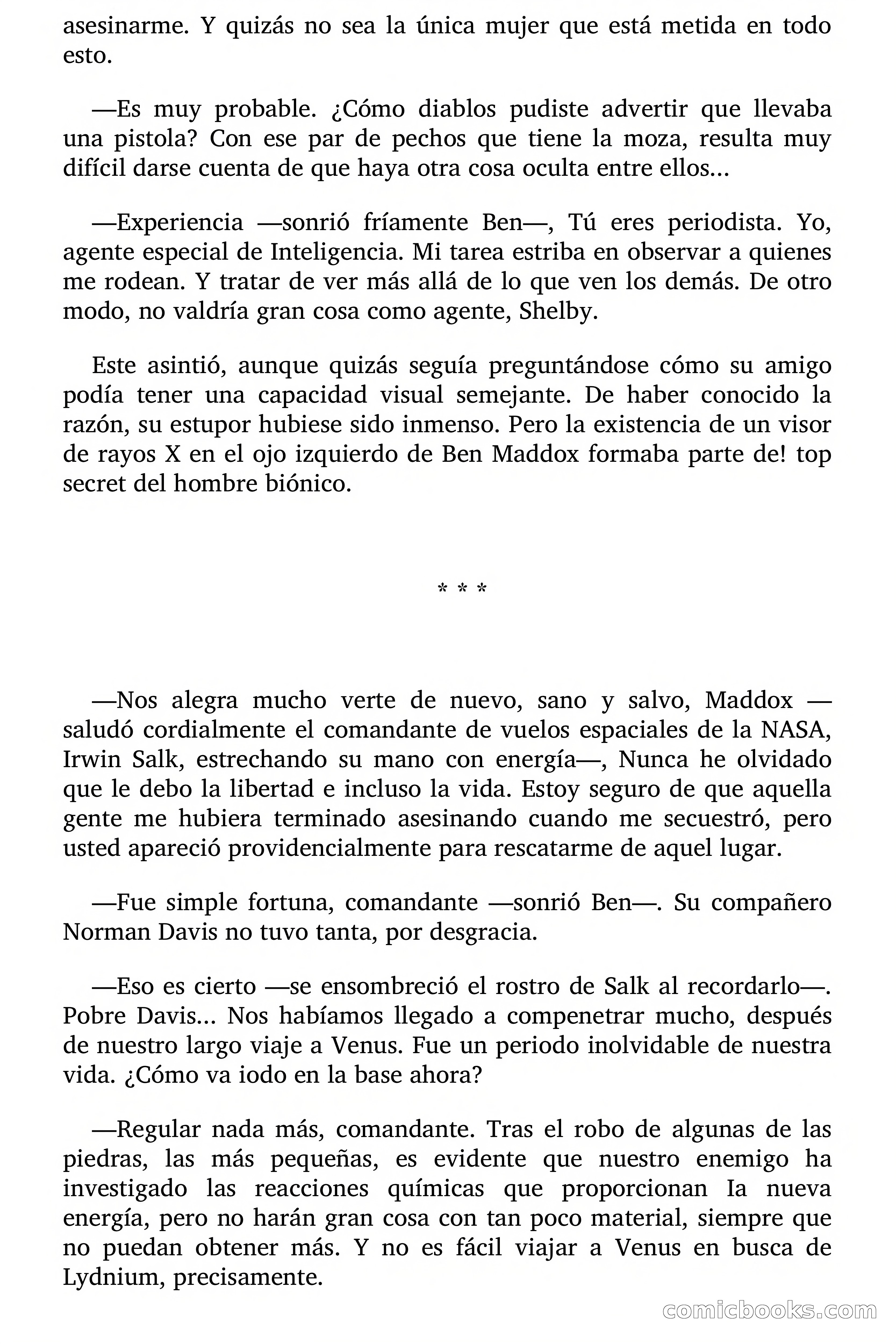 El Hombre Biónico — page 42 of 87