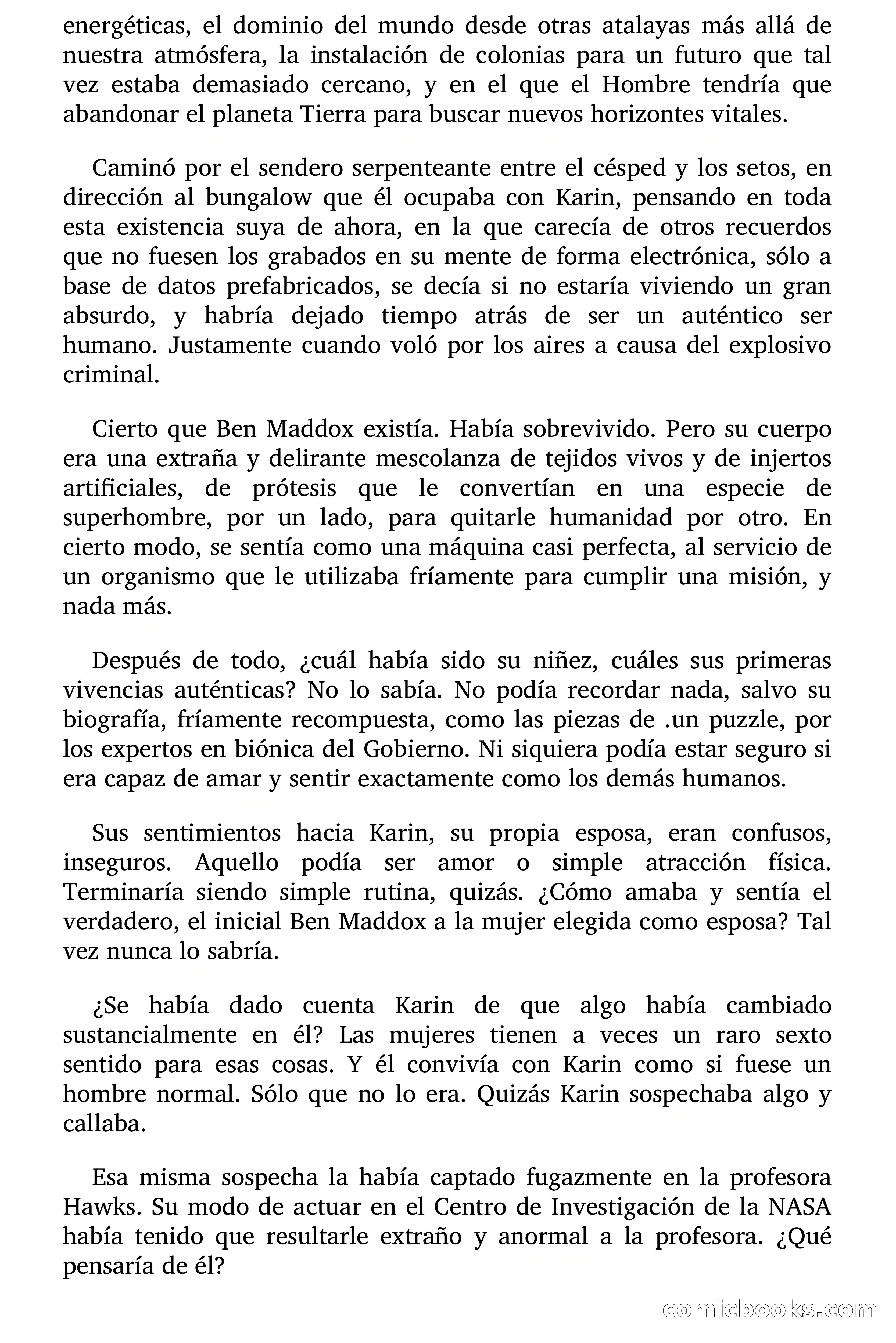 El Hombre Biónico — page 55 of 87