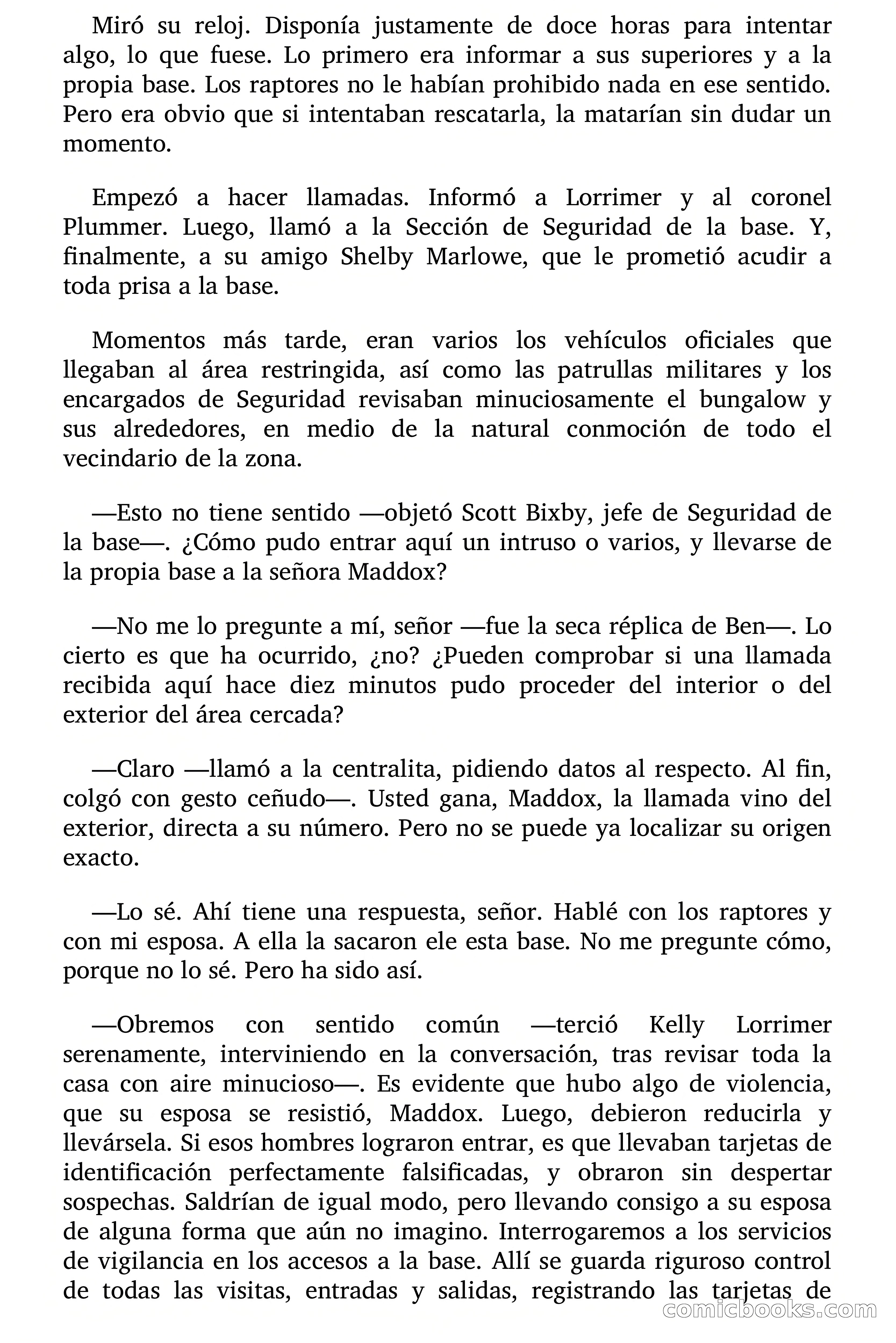El Hombre Biónico — page 58 of 87