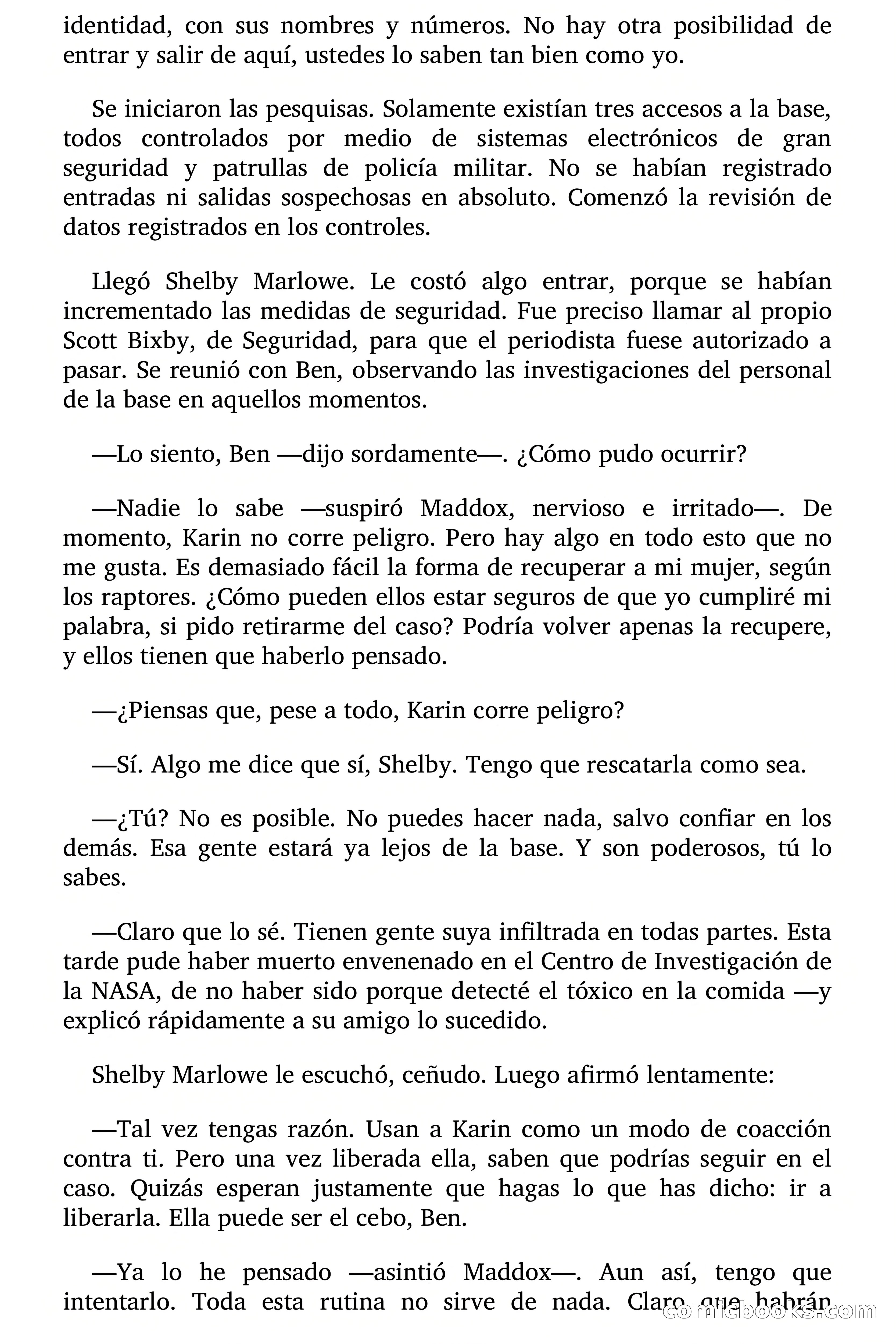 El Hombre Biónico — page 59 of 87