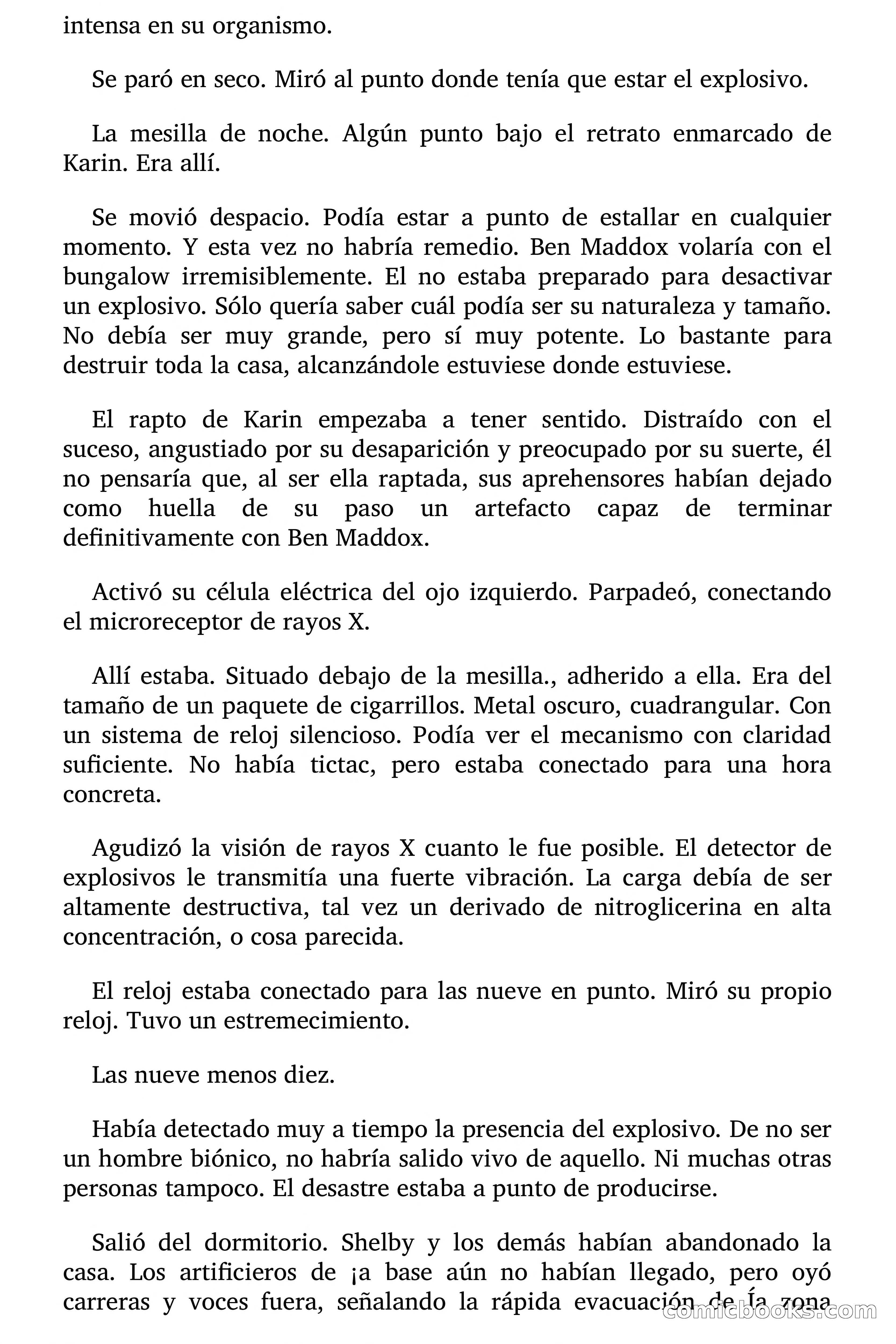 El Hombre Biónico — page 63 of 87