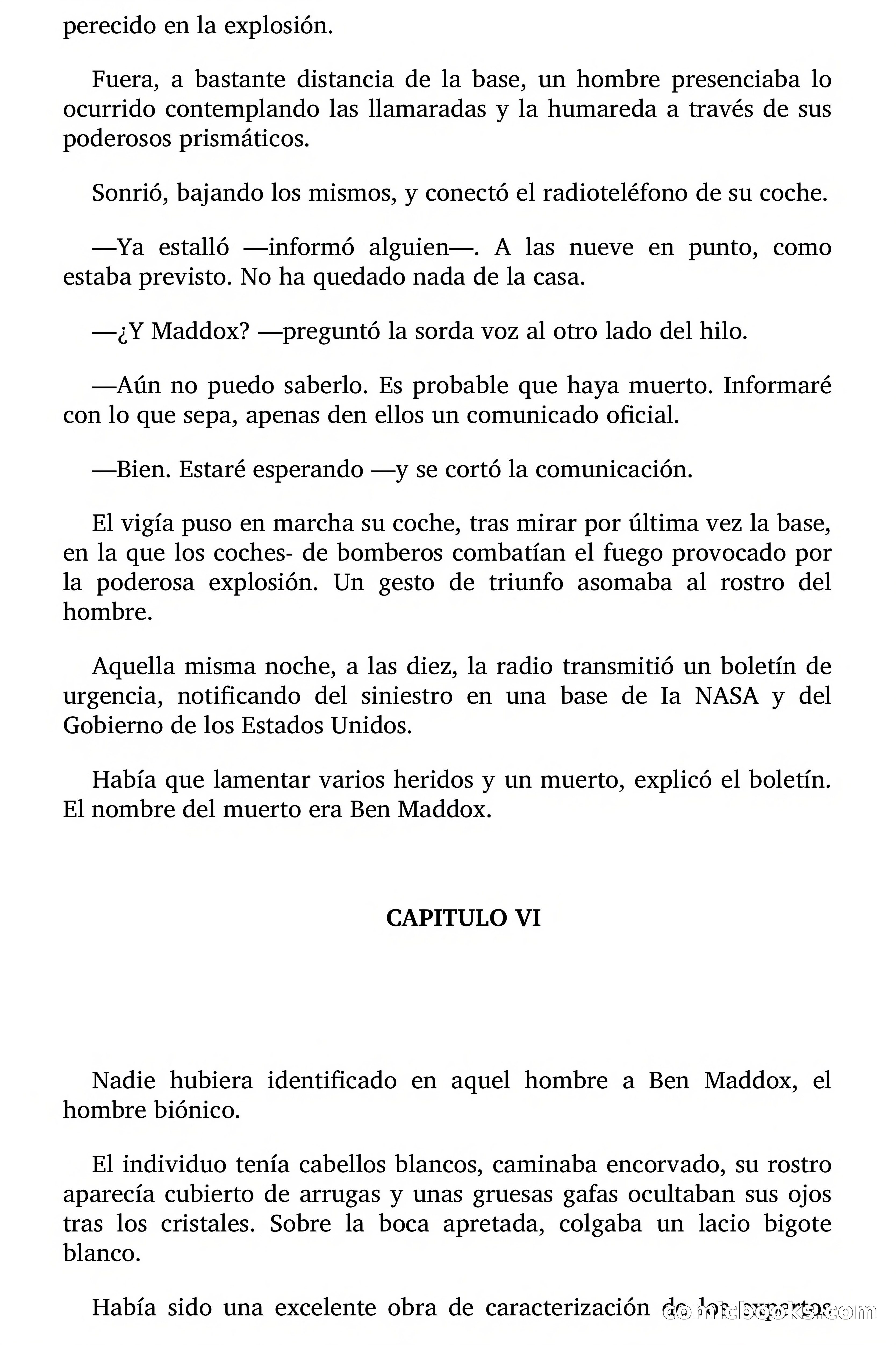 El Hombre Biónico — page 66 of 87
