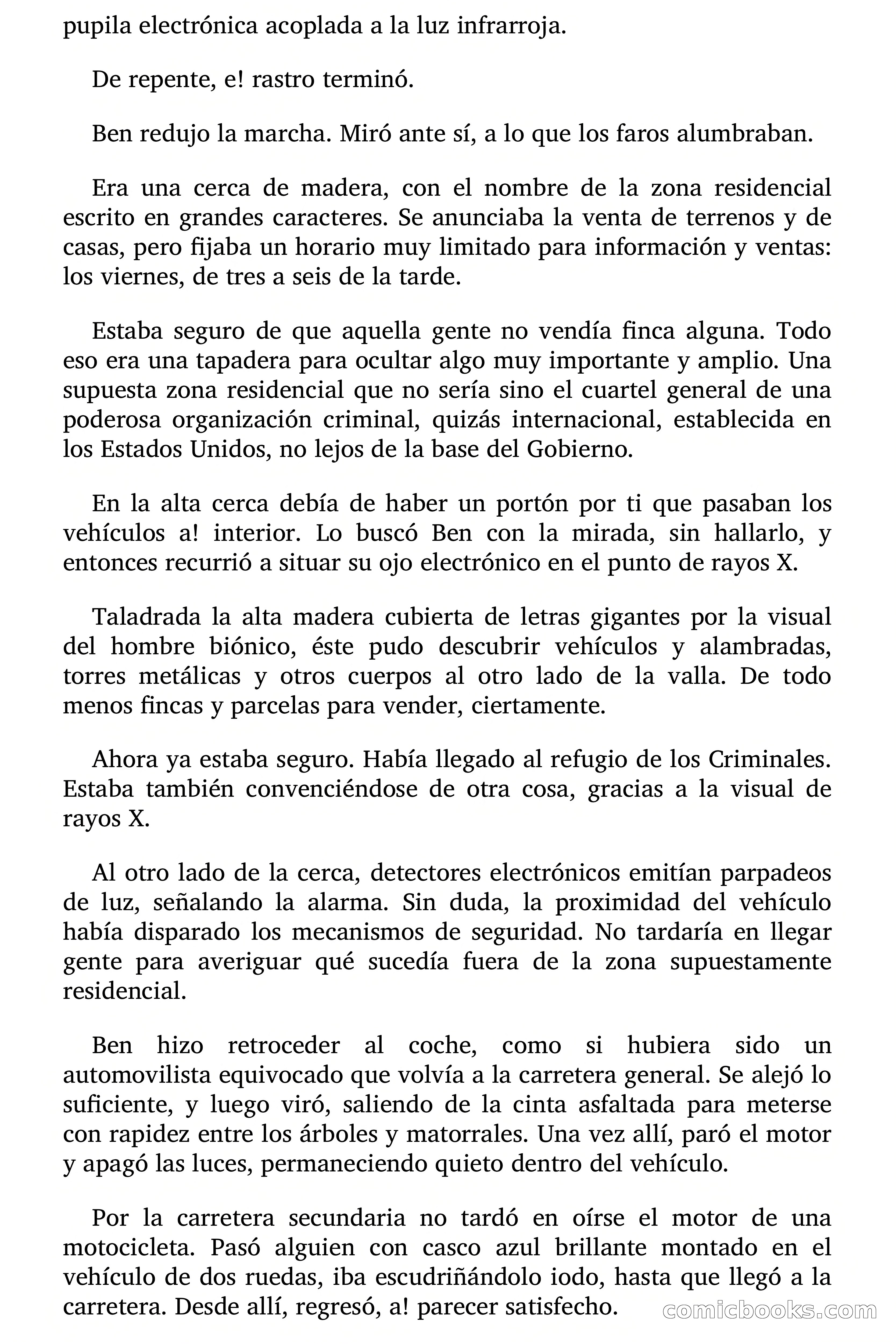 El Hombre Biónico — page 69 of 87