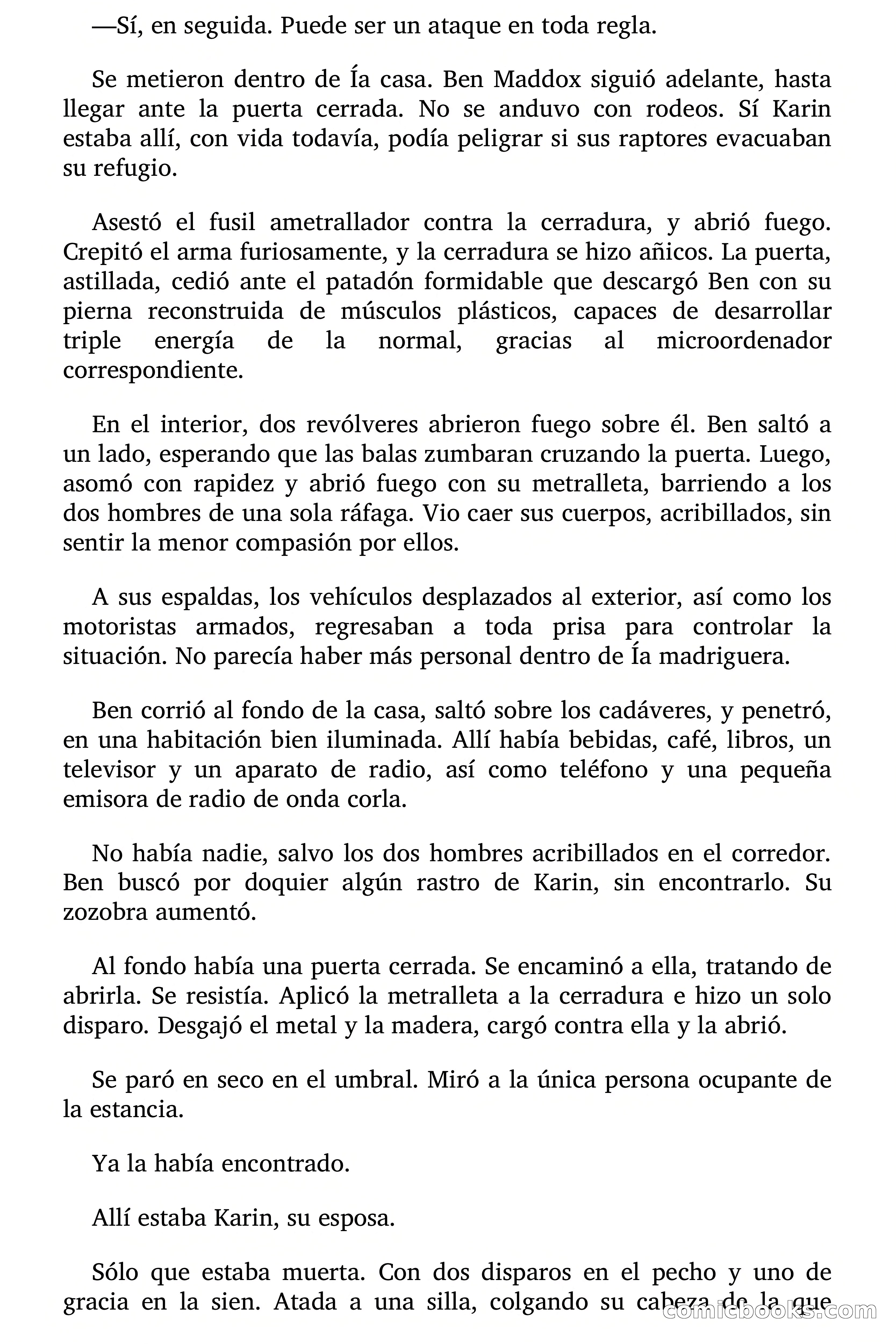 El Hombre Biónico — page 73 of 87