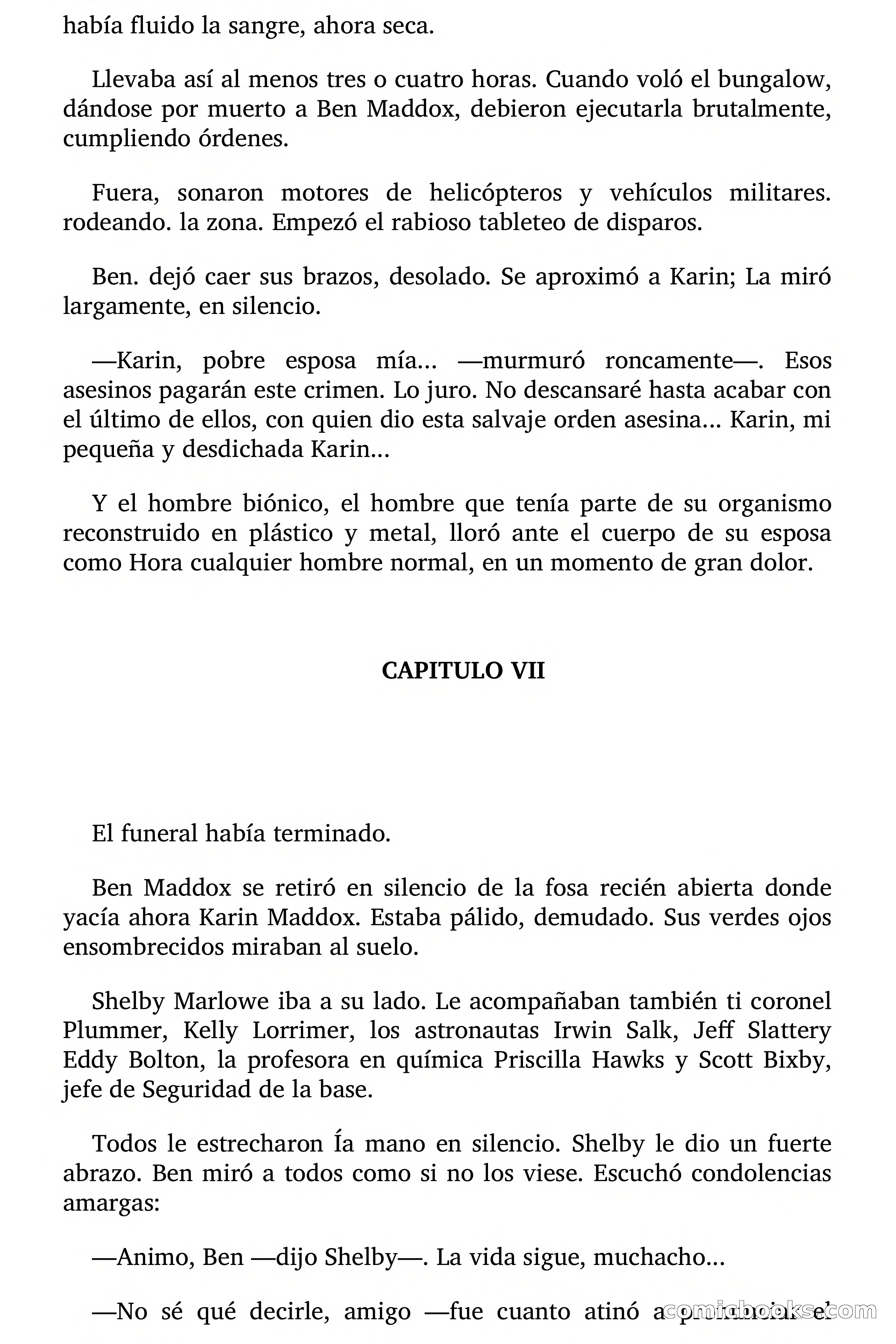 El Hombre Biónico — page 74 of 87