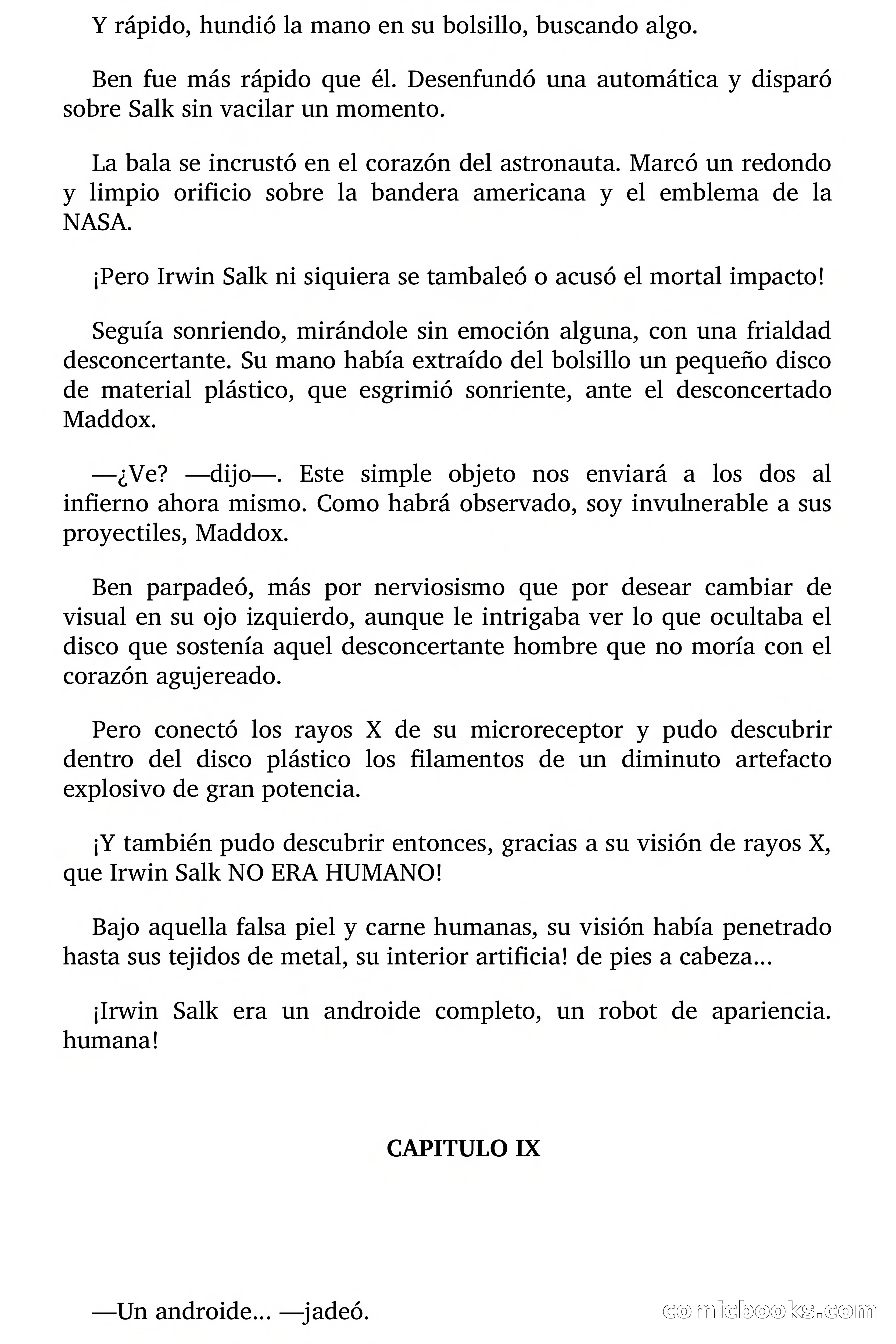 El Hombre Biónico — page 83 of 87