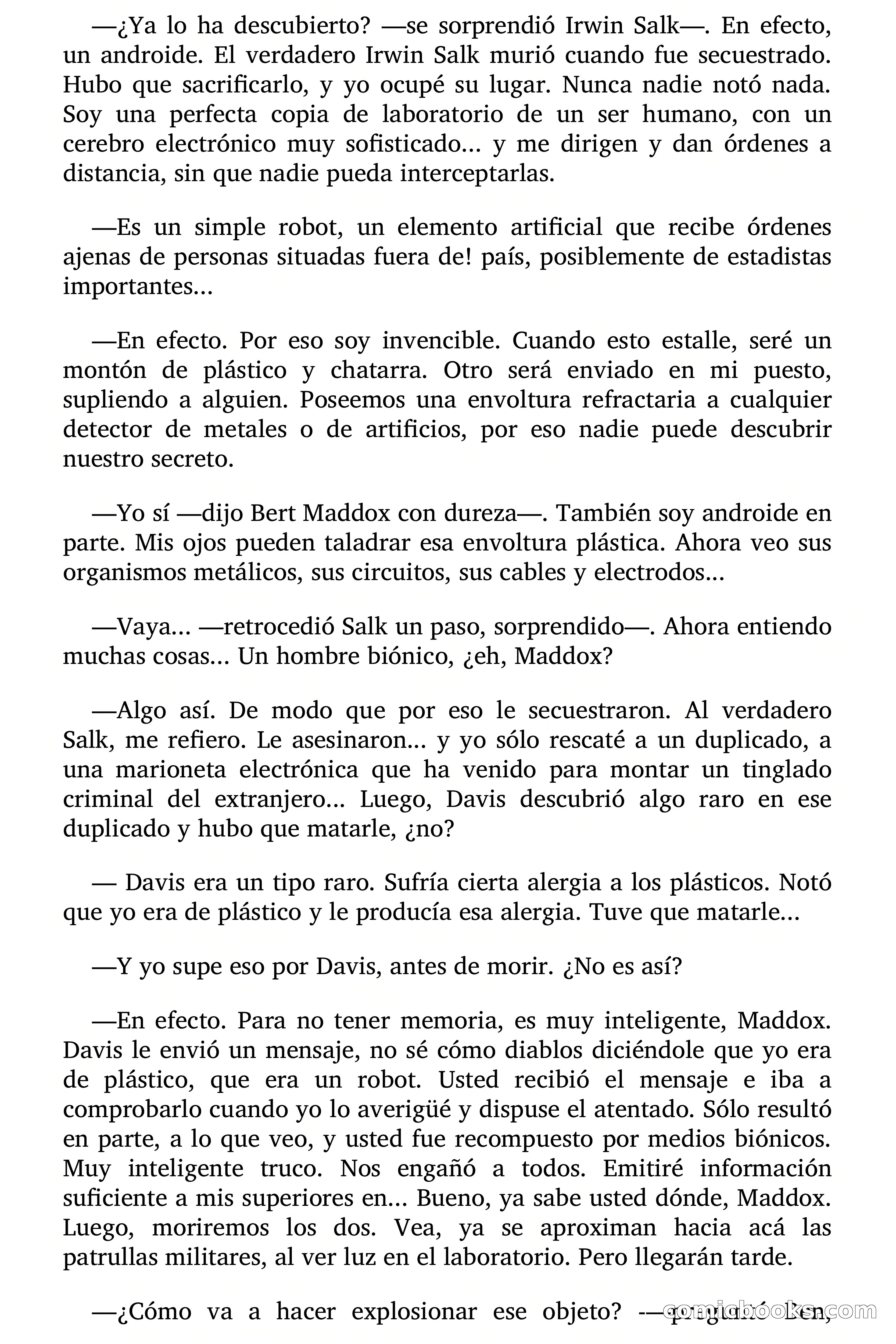 El Hombre Biónico — page 84 of 87