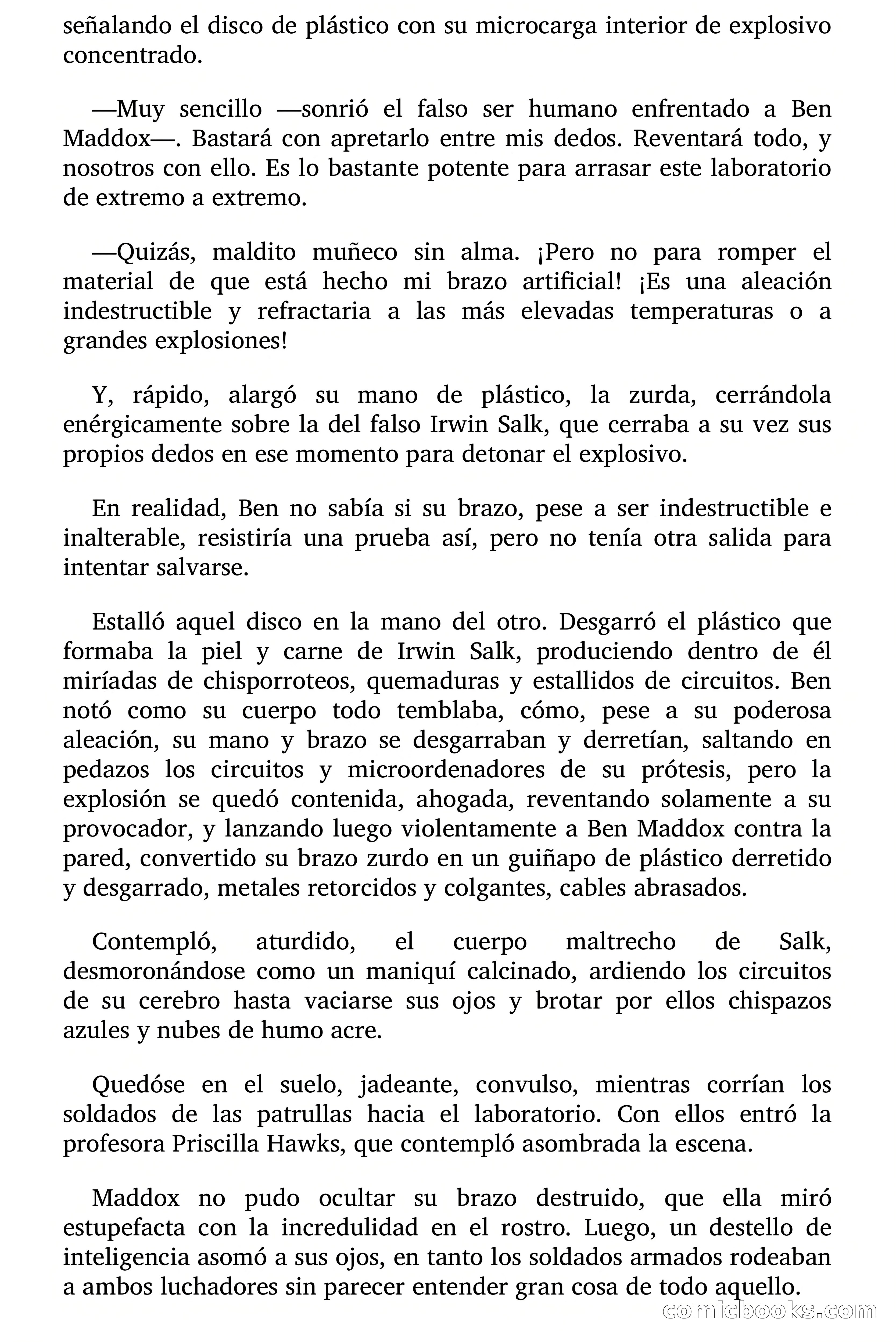 El Hombre Biónico — page 85 of 87